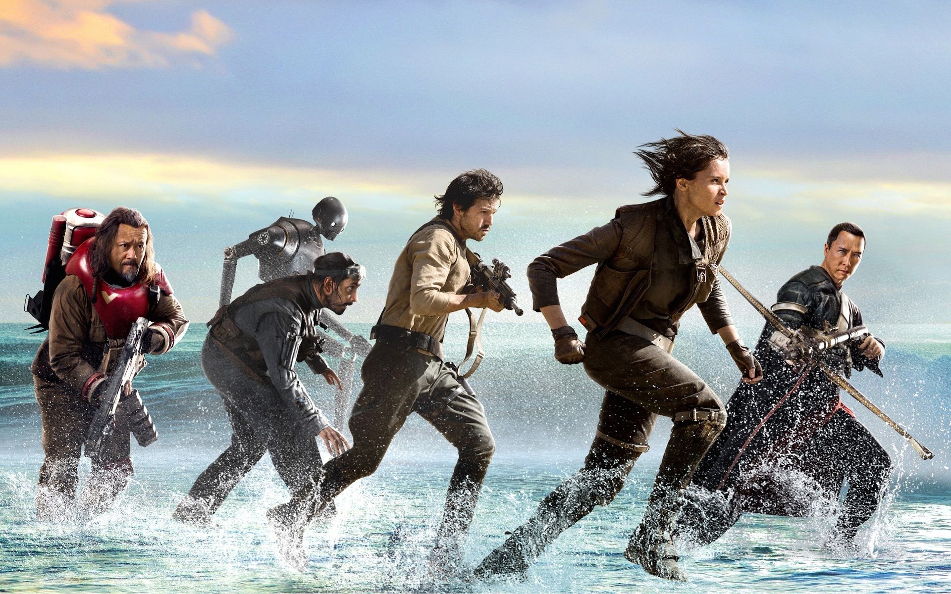Personaggi Rogue One che corrono, 1920x1200 WUXGA, Desktop
