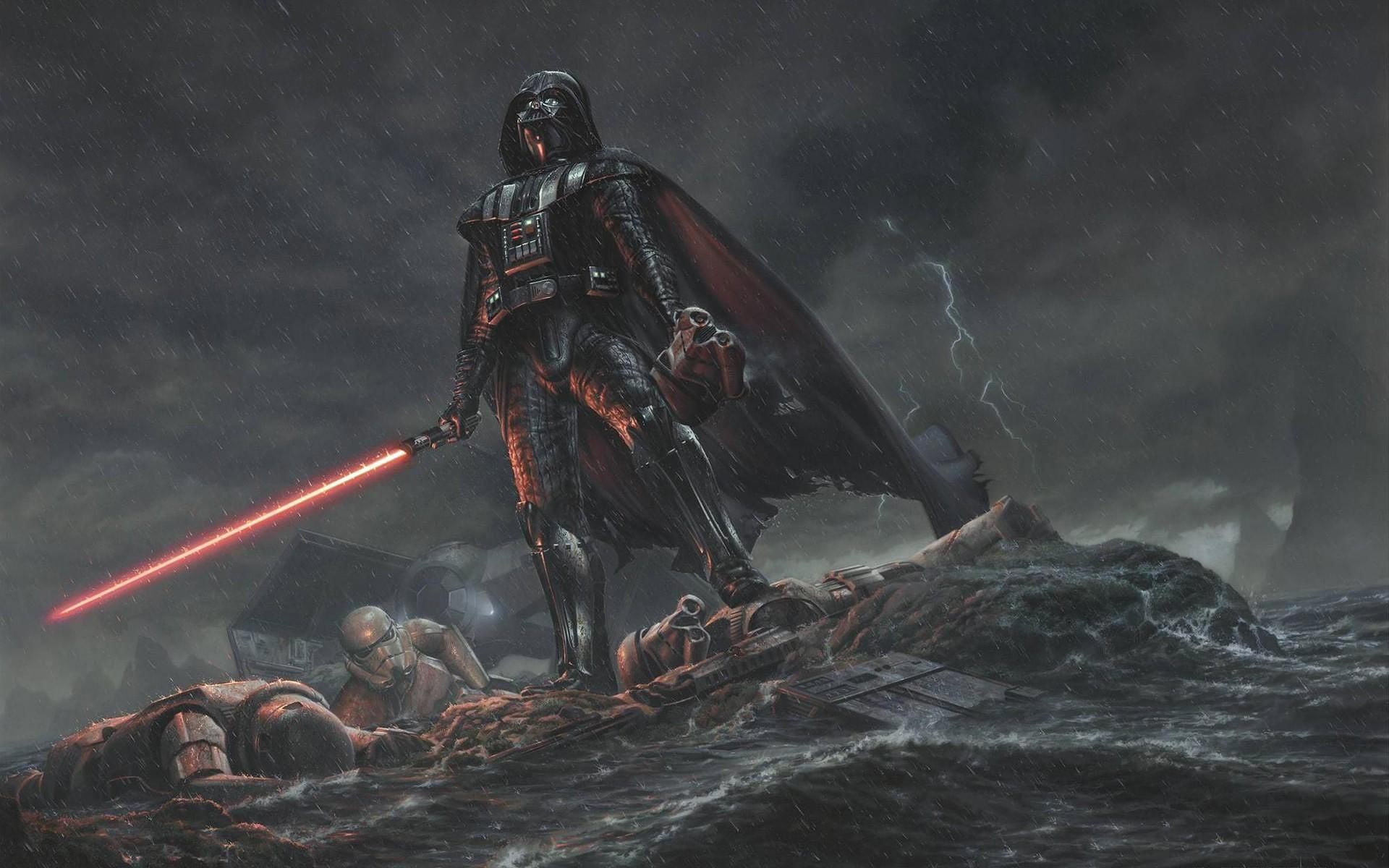 Darth Vader spada laser rossa, 1920x1200 Full HD+ WUXGA, Laptop