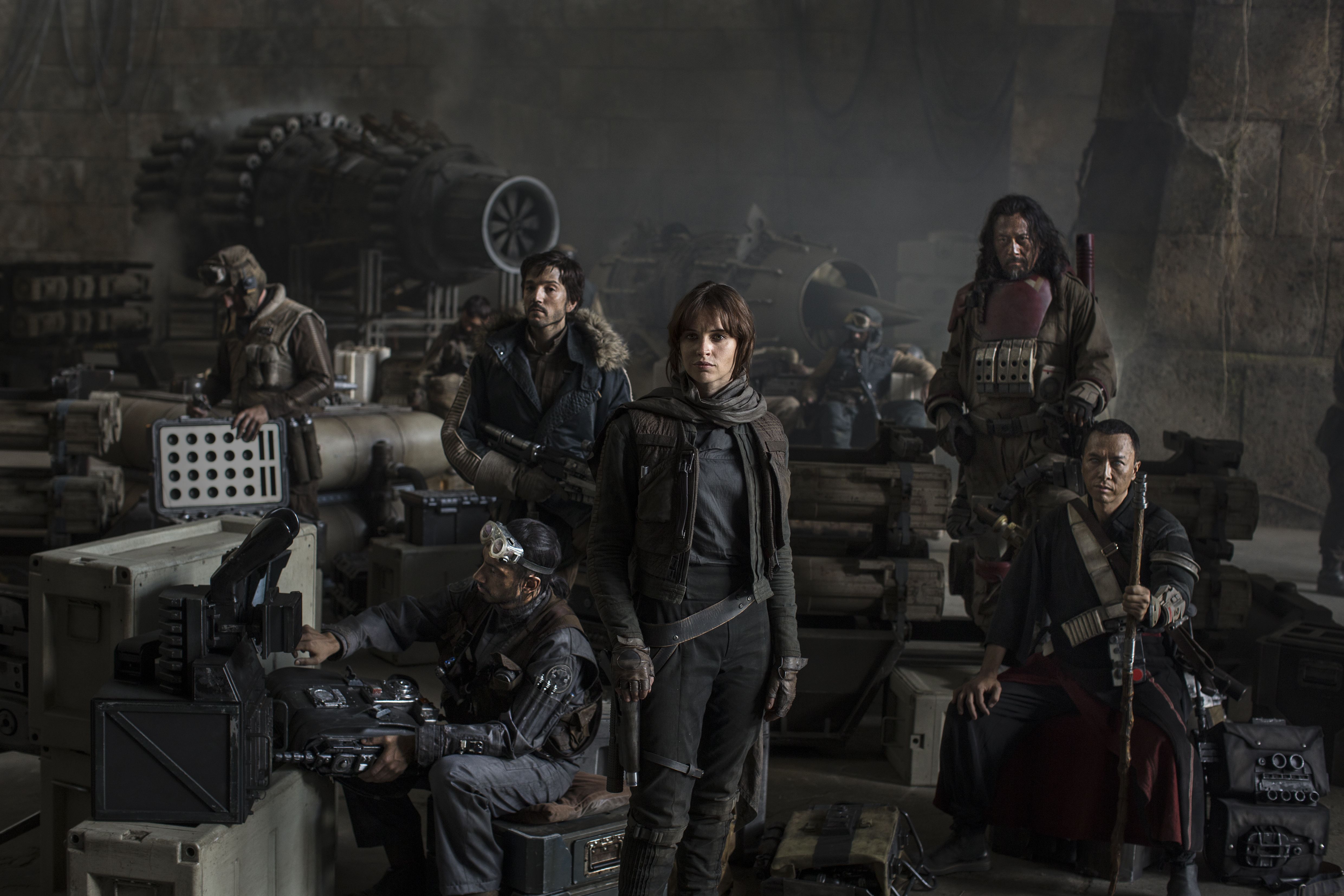 Rogue One personaggi gruppo, 4961x3307 Ultra HD, 4K TV
