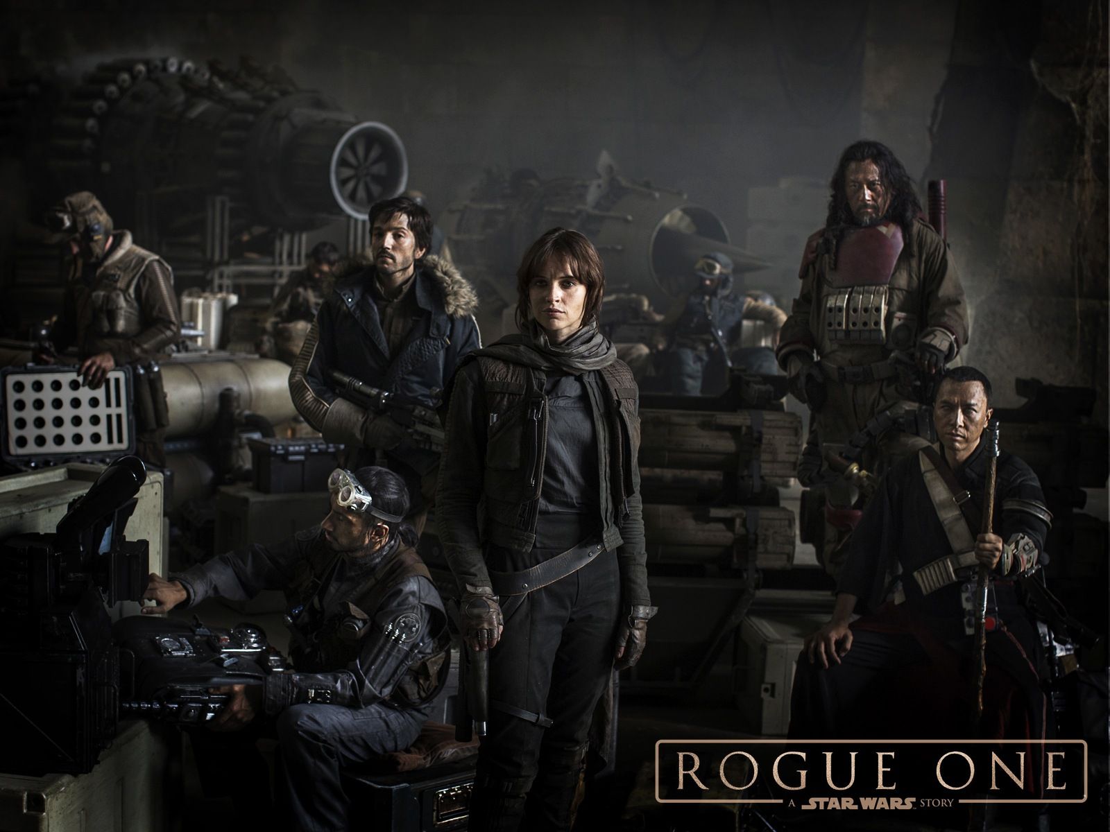 Rogue One personaggi gruppo scuro, 1600x1200 HD Ready, Laptop