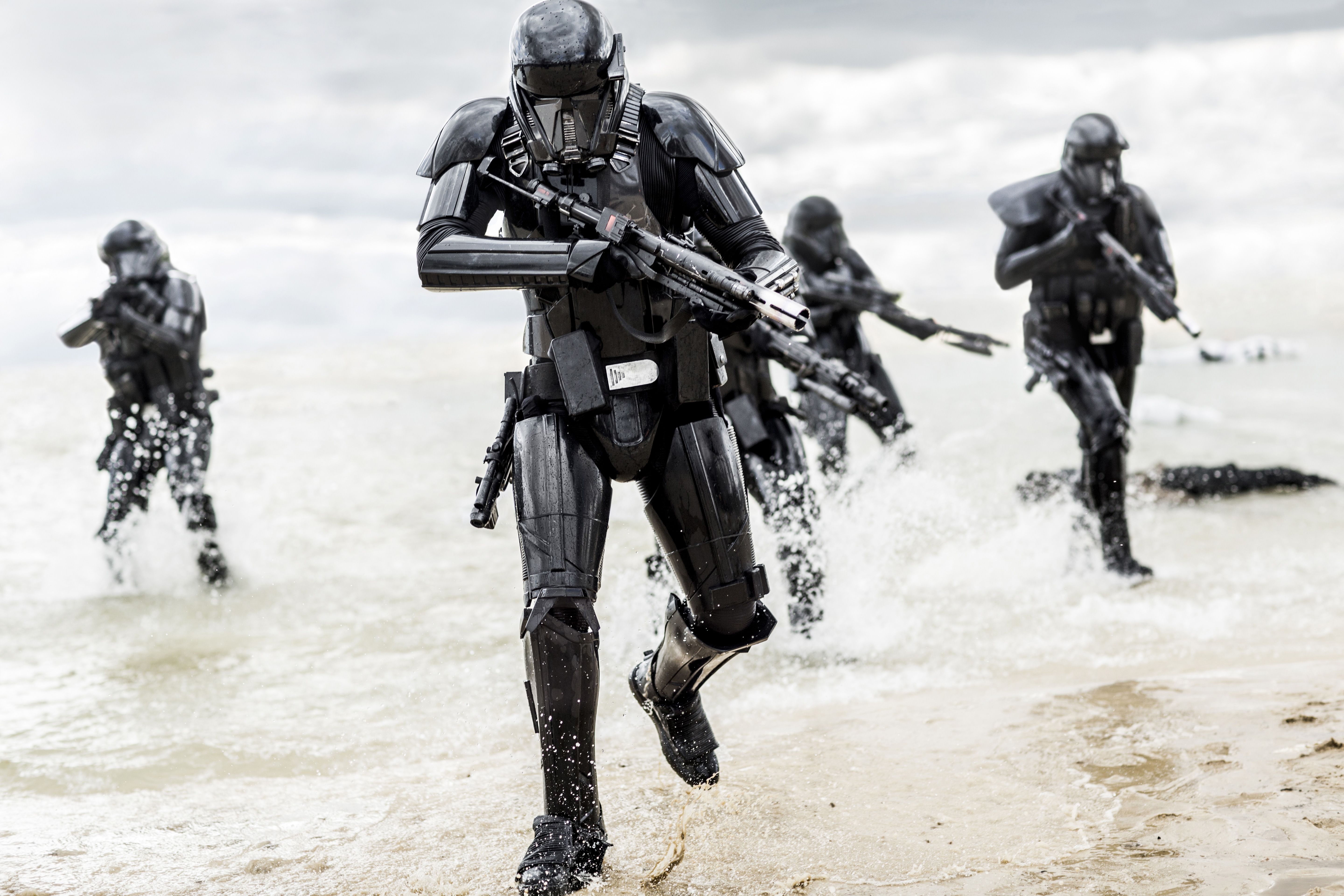 Death Trooper spiaggia Rogue One, 5760x3840 UHD, PC 4K