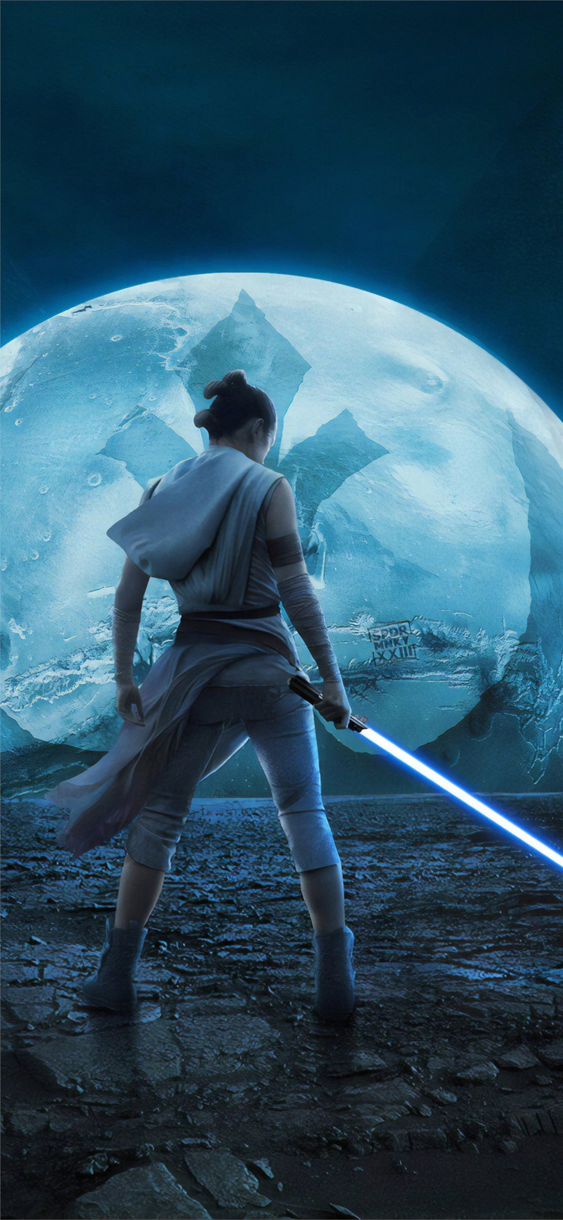 Rey spada laser luna, 1125x2436 Verticale, Telefono