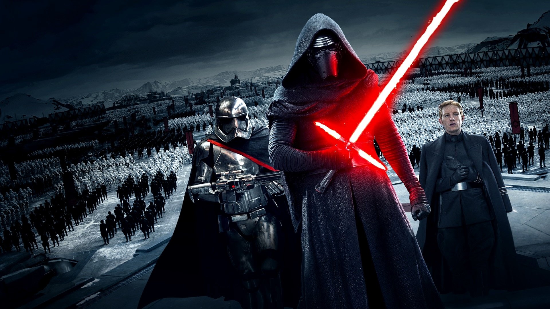 Kylo Ren spada laser rossa, 1920x1080 1080p, PC