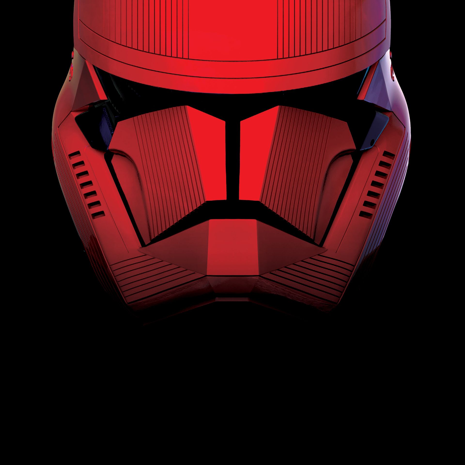 Casco Stormtrooper rosso Star Wars, saga fantascientifica, 1920x1920 Full HD+ WUXGA, Desktop