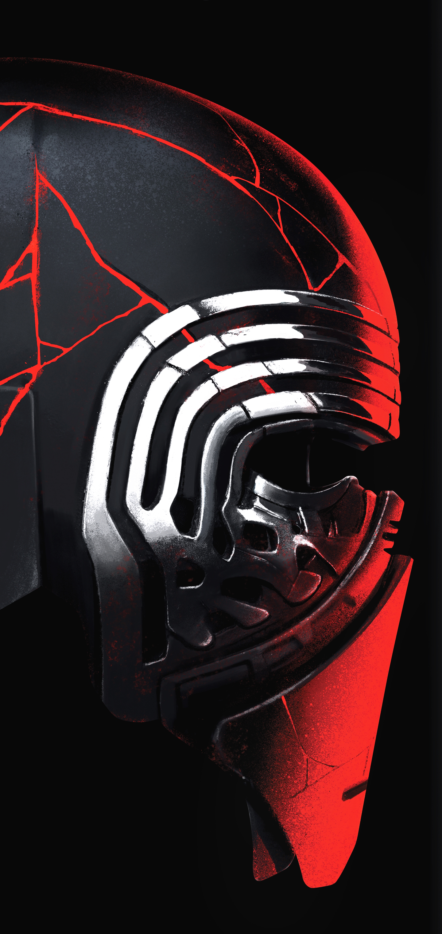 Casco Kylo Ren Star Wars, 1440x3040 Verticale, Samsung Galaxy