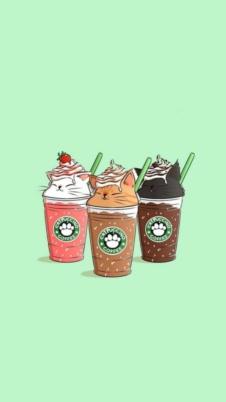 Bevande Starbucks a forma di gatto, 720x1280 Verticale, Telefono