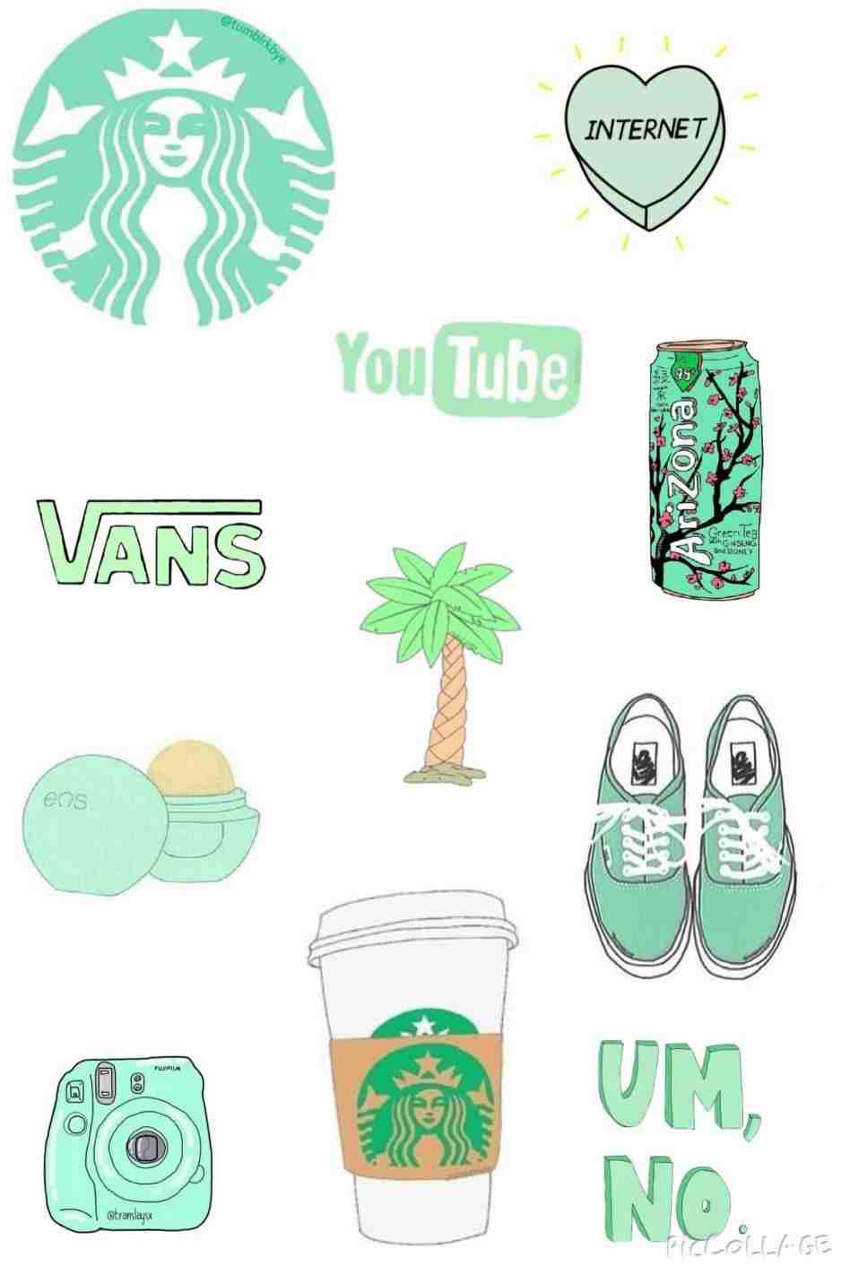 Bicchieri Starbucks frappuccino cartoon, 1024x768 HD, PC