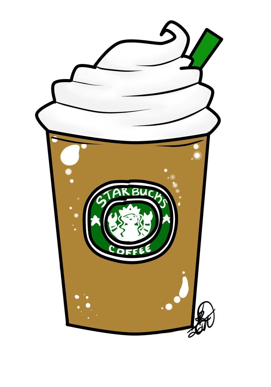Bicchieri Starbucks colorati cartoon, 1000x1000 HD, iMac
