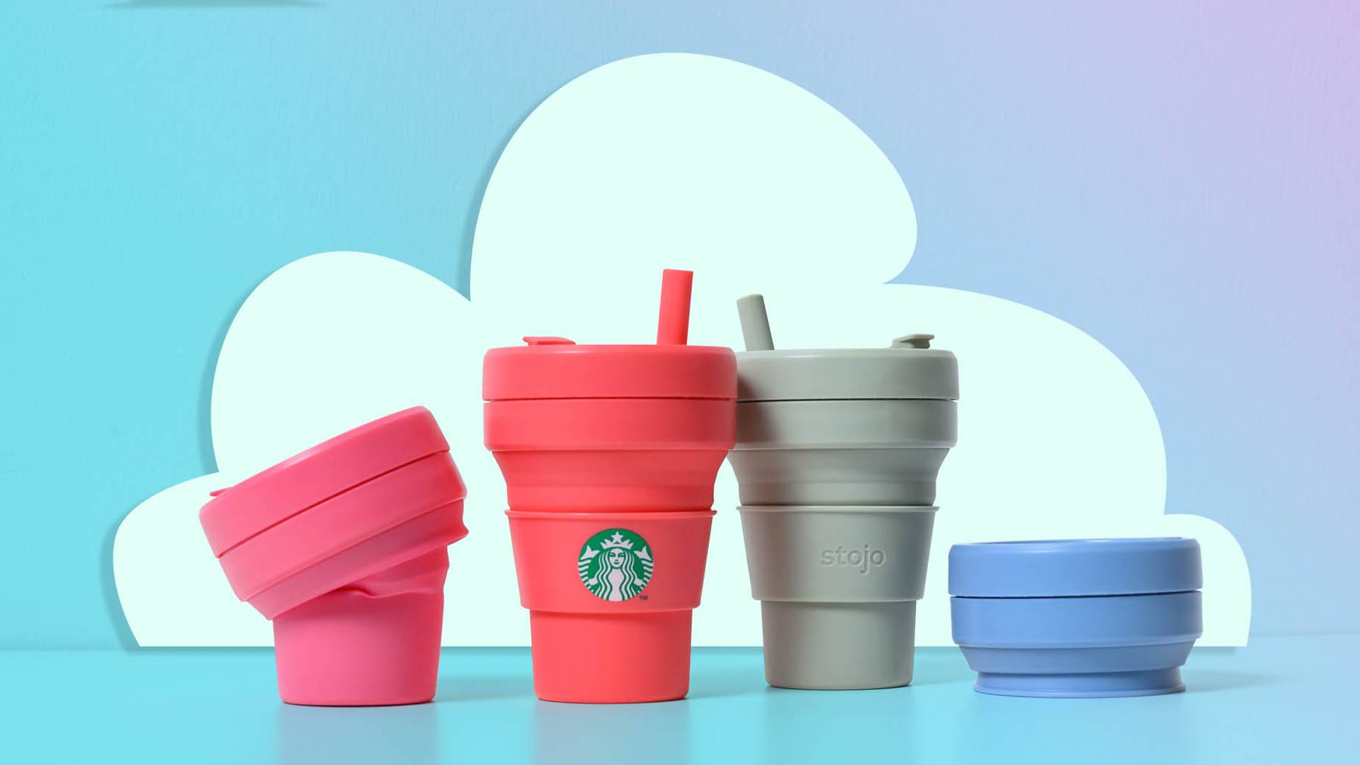 Bicchieri Starbucks estivi colorati, 1269x694 HD, PC