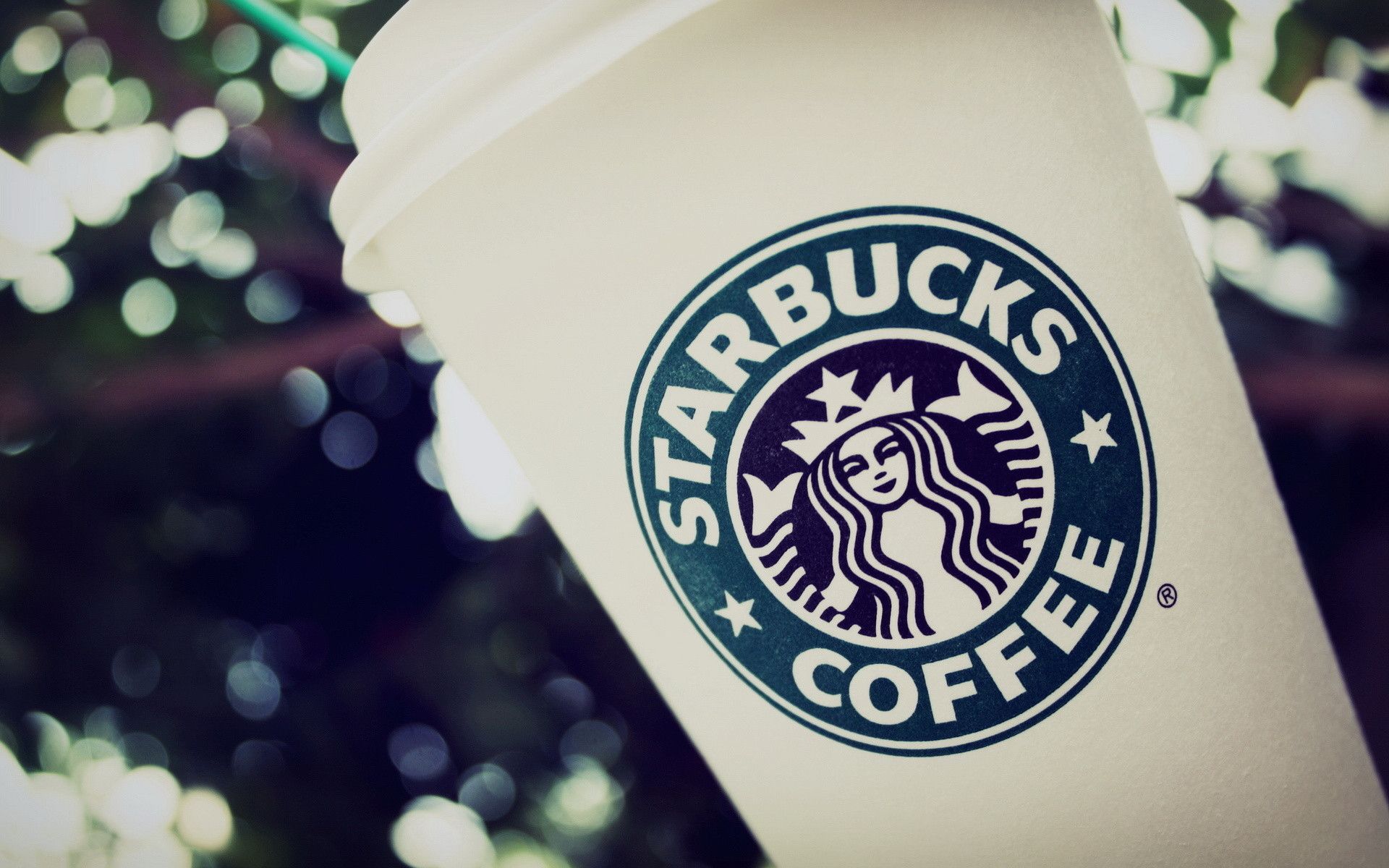 Bicchiere Starbucks con occhiali da sole, 1600x900 HD, Desktop