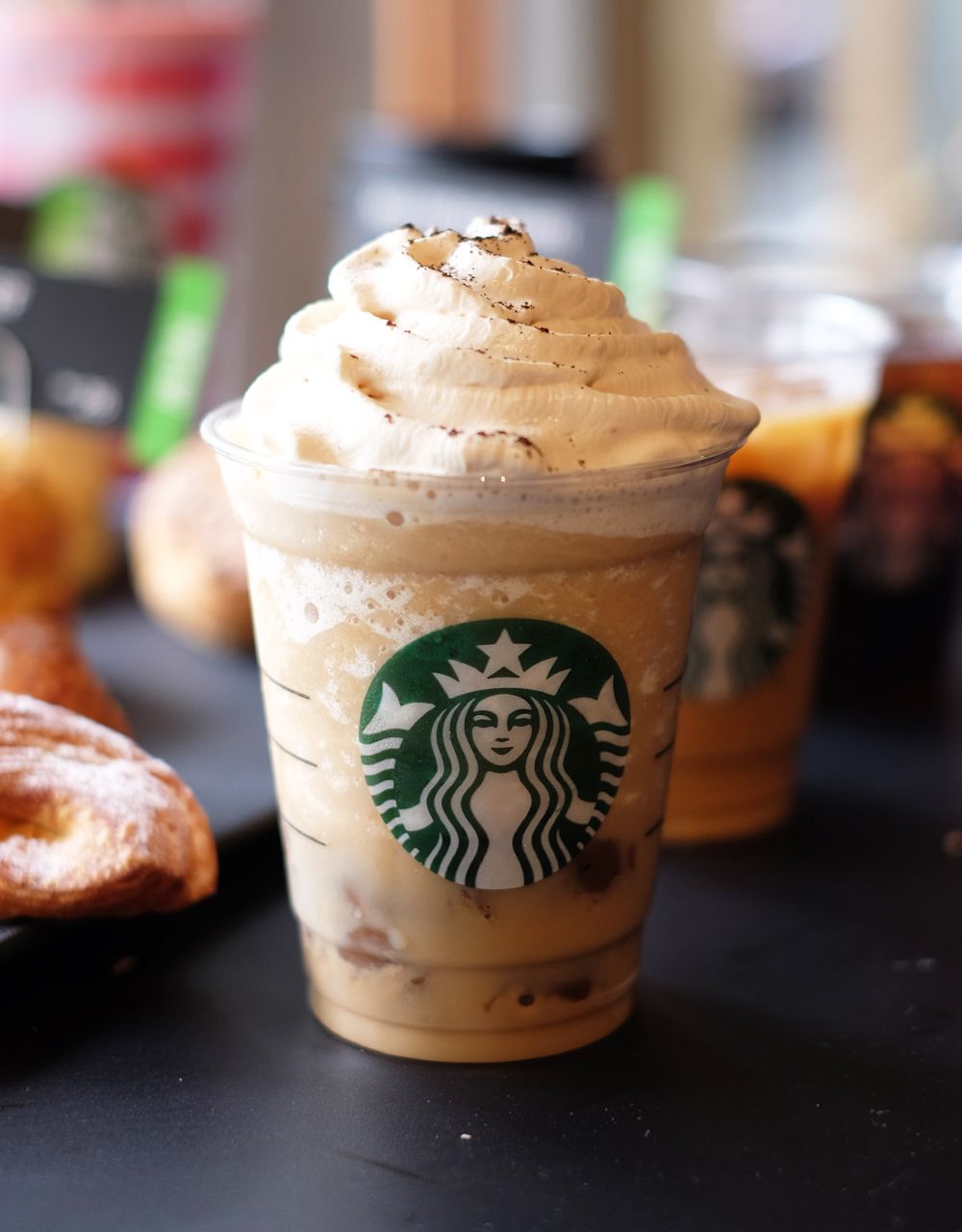 Bicchiere Starbucks Frappuccino panna, bevanda ghiacciata, 1000x1280 Full HD Verticale, iPhone