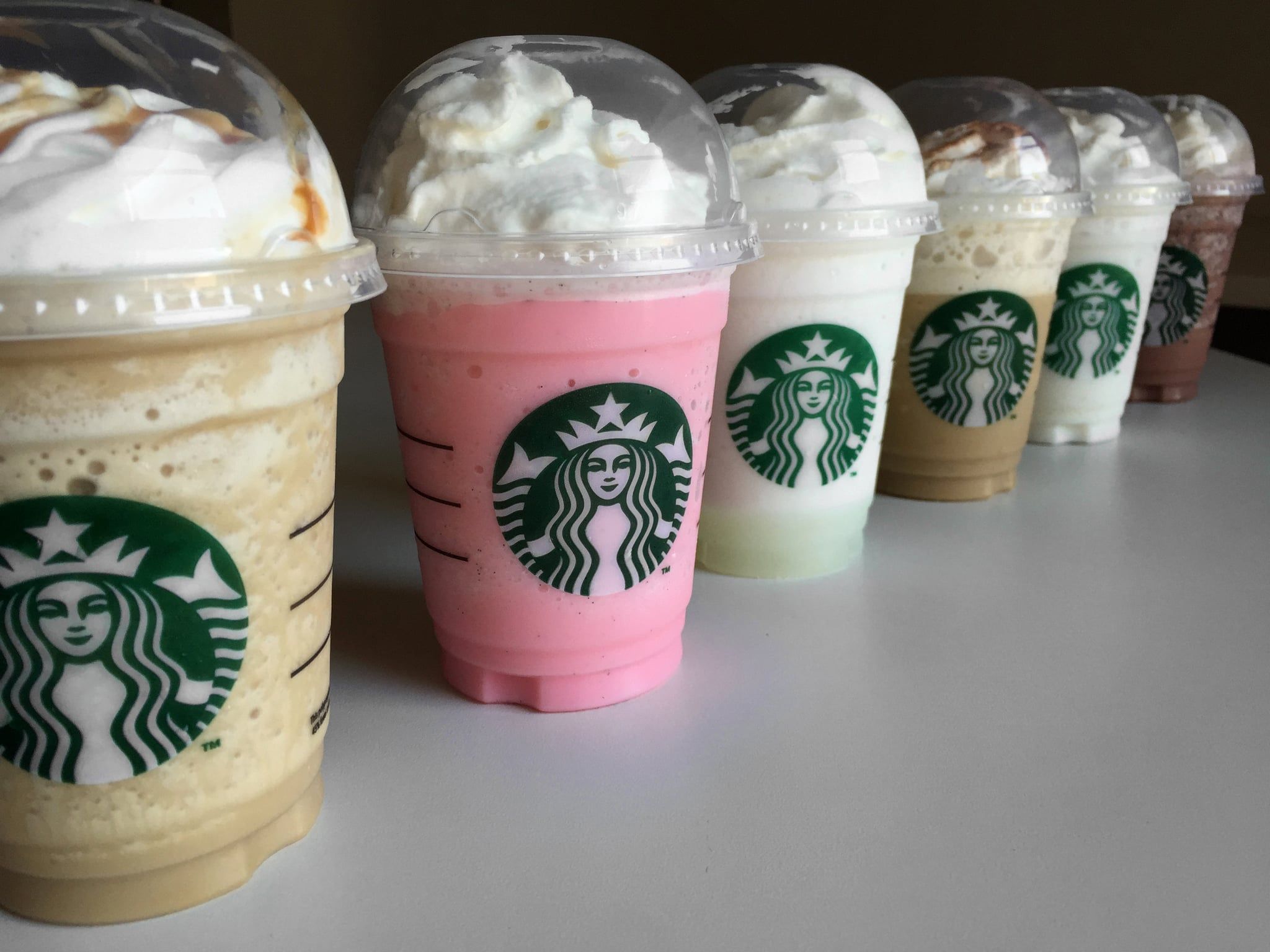 Bicchieri Frappuccino Starbucks colorati, 2048x1536 Hi-Res, PC