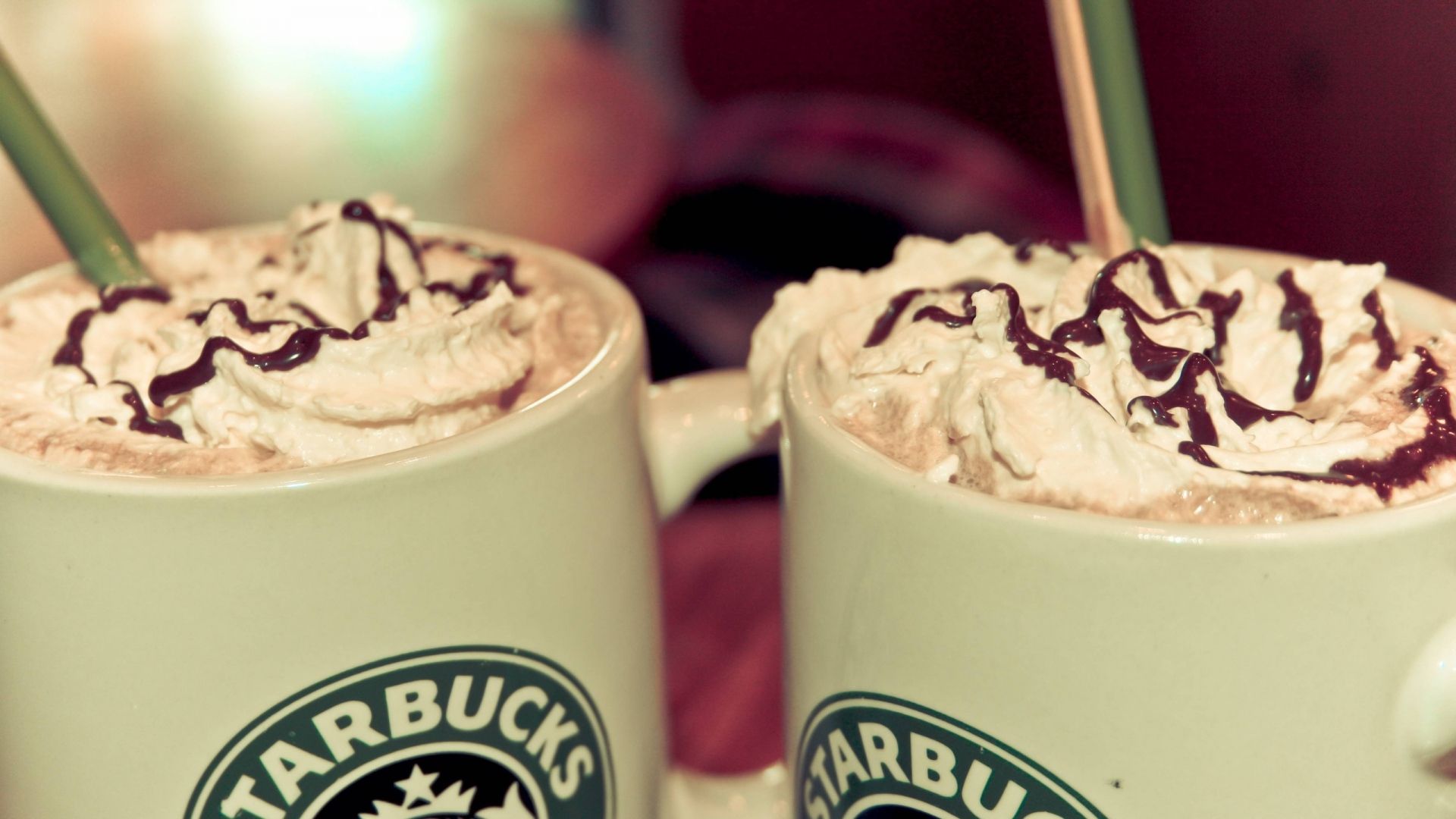Tazze Starbucks con panna, 1920x1080 Full HD, PC