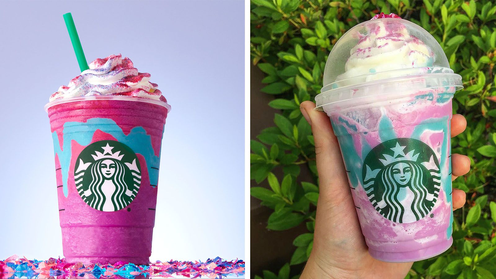 Frappuccino Unicorno Starbucks, 1600x900 900p, PC Desktop