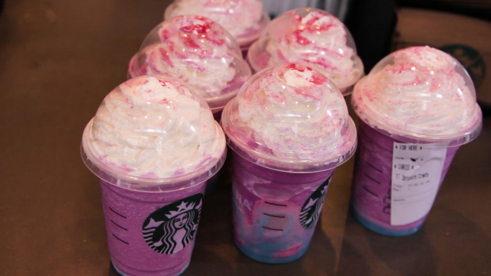 Frappuccino Unicorno Starbucks rosa, 1600x900 HD Ready, iMac