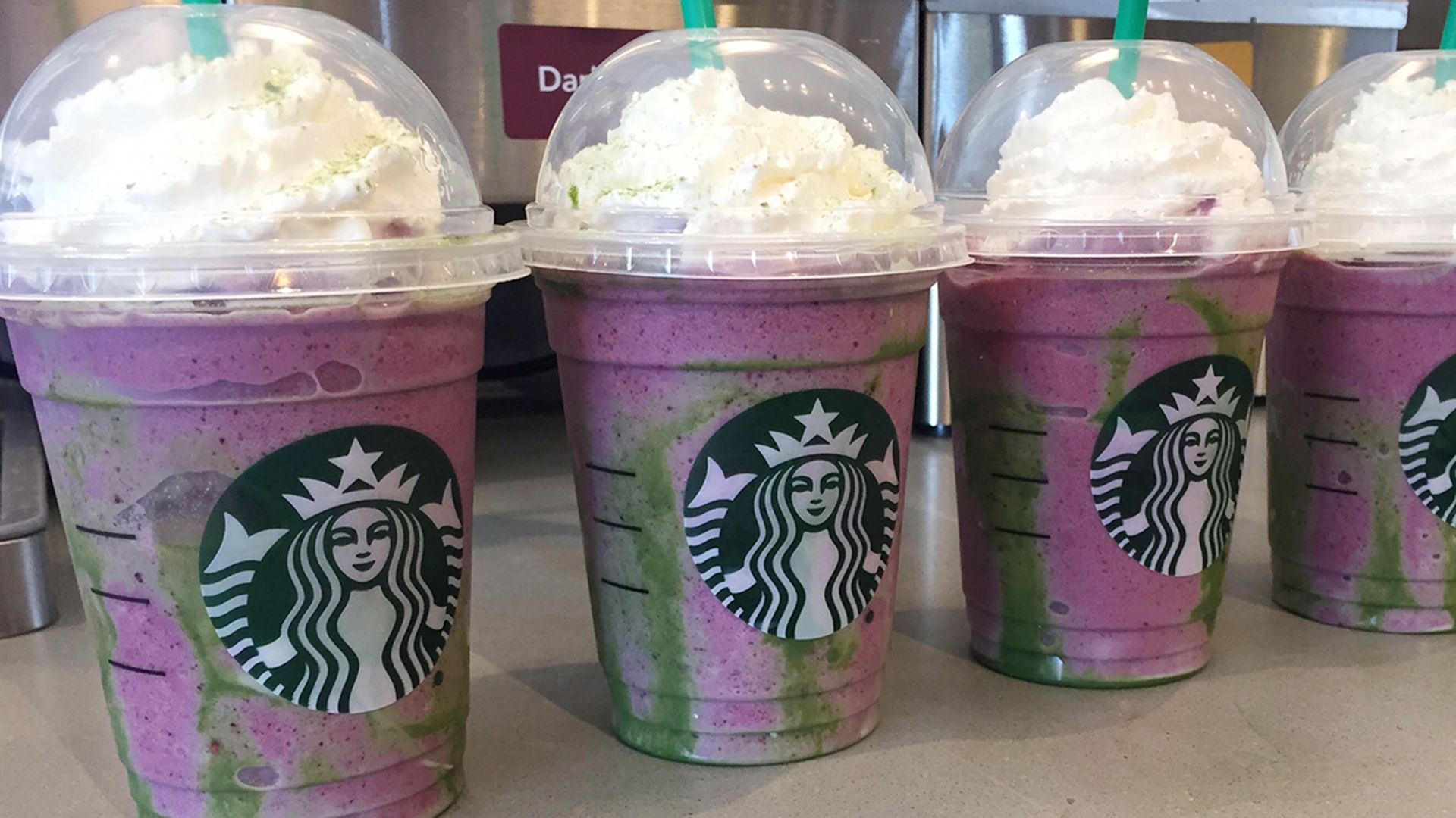 Frappuccino Starbucks viola panna, 1920x1080 Full HD 1080p, Laptop