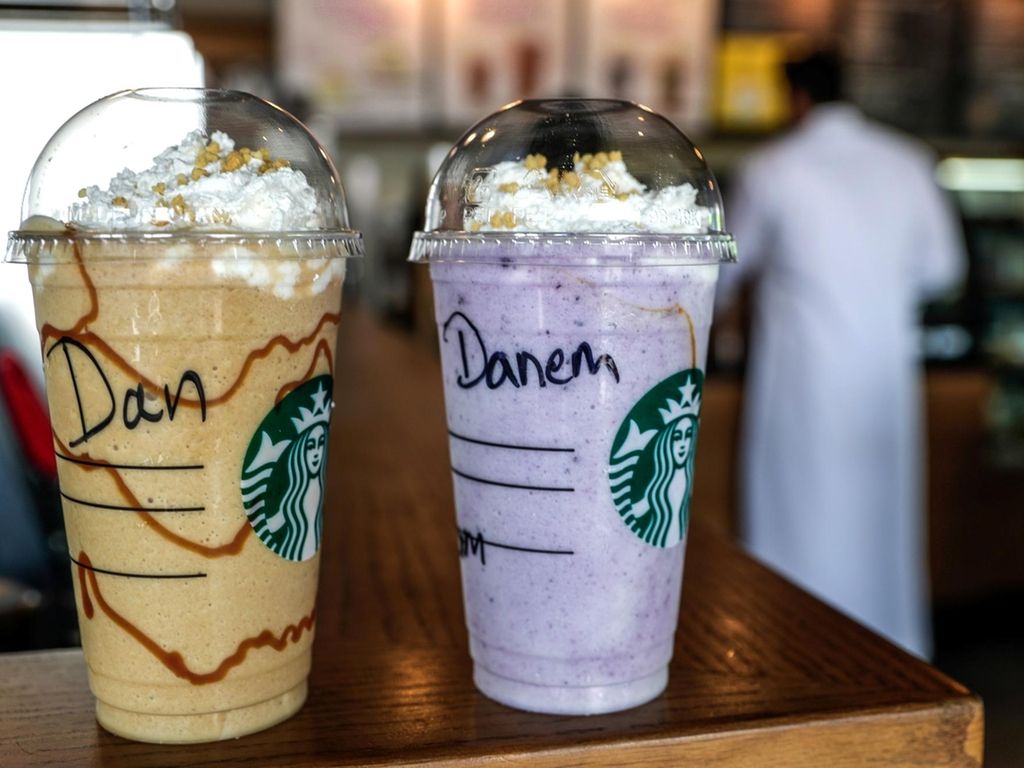 Frappuccino Starbucks panna montata, 1024x768 HD, PC