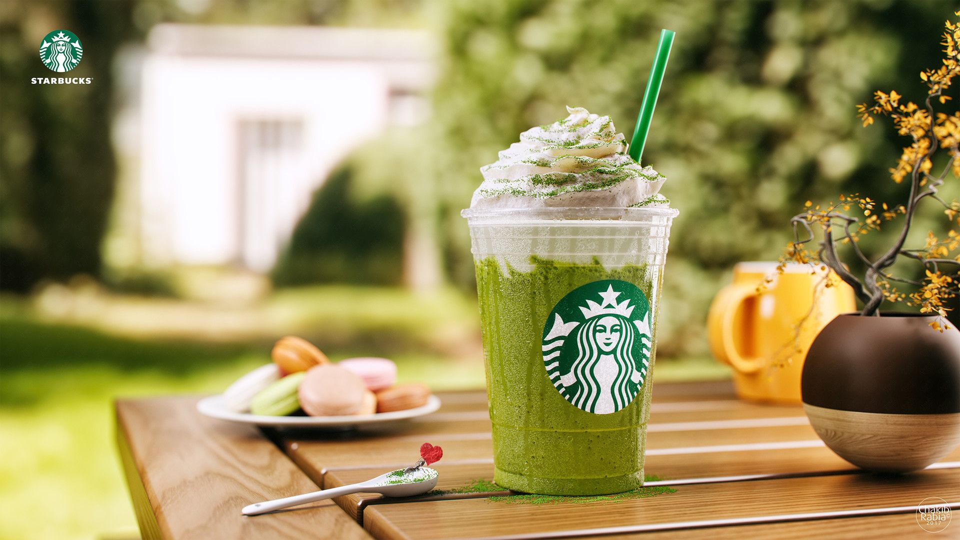 Frappuccino matcha Starbucks, 1920x1081 1080p, Desktop