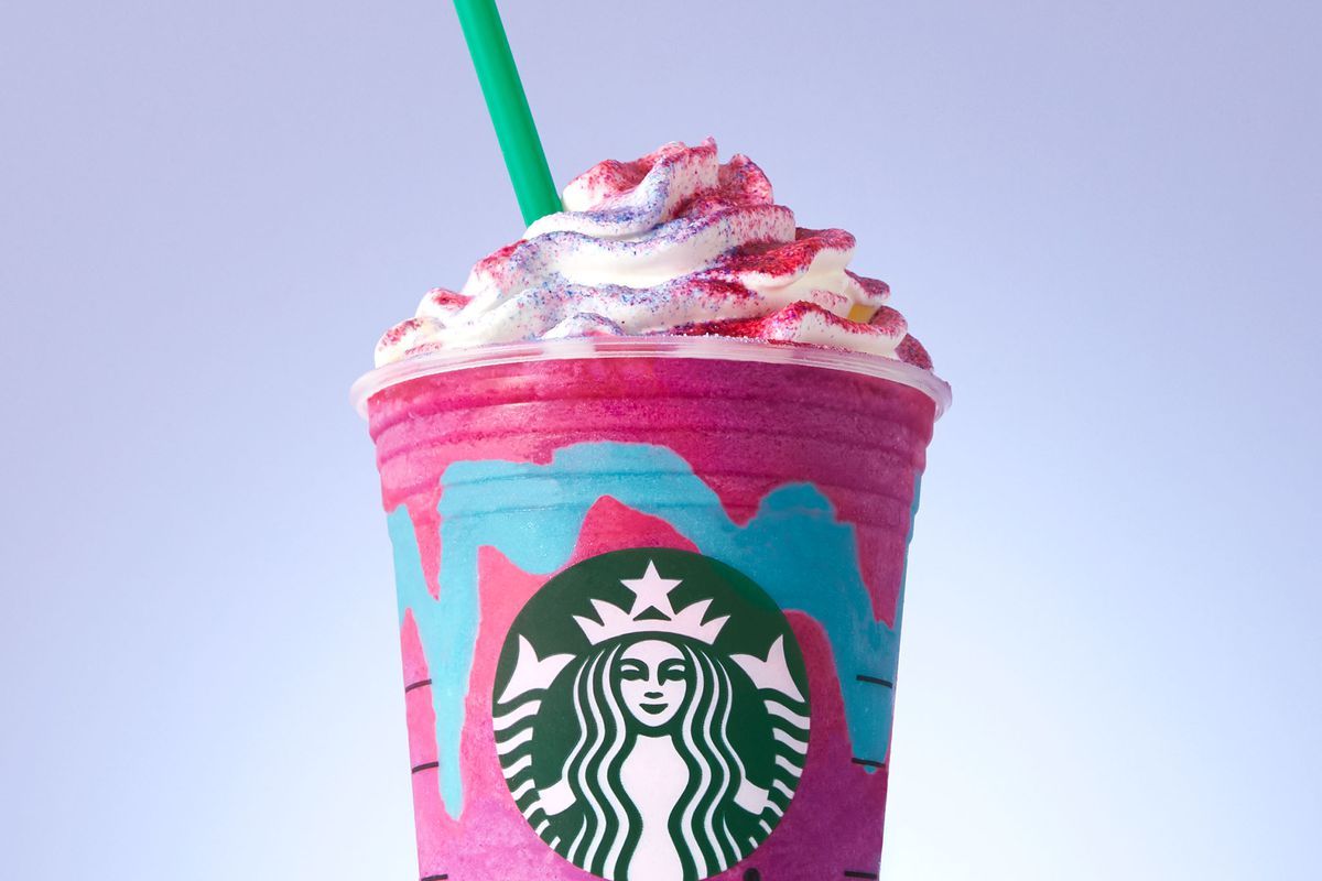 Frappuccino Unicorno Starbucks colorato, 1200x800 HD, Acer Nitro
