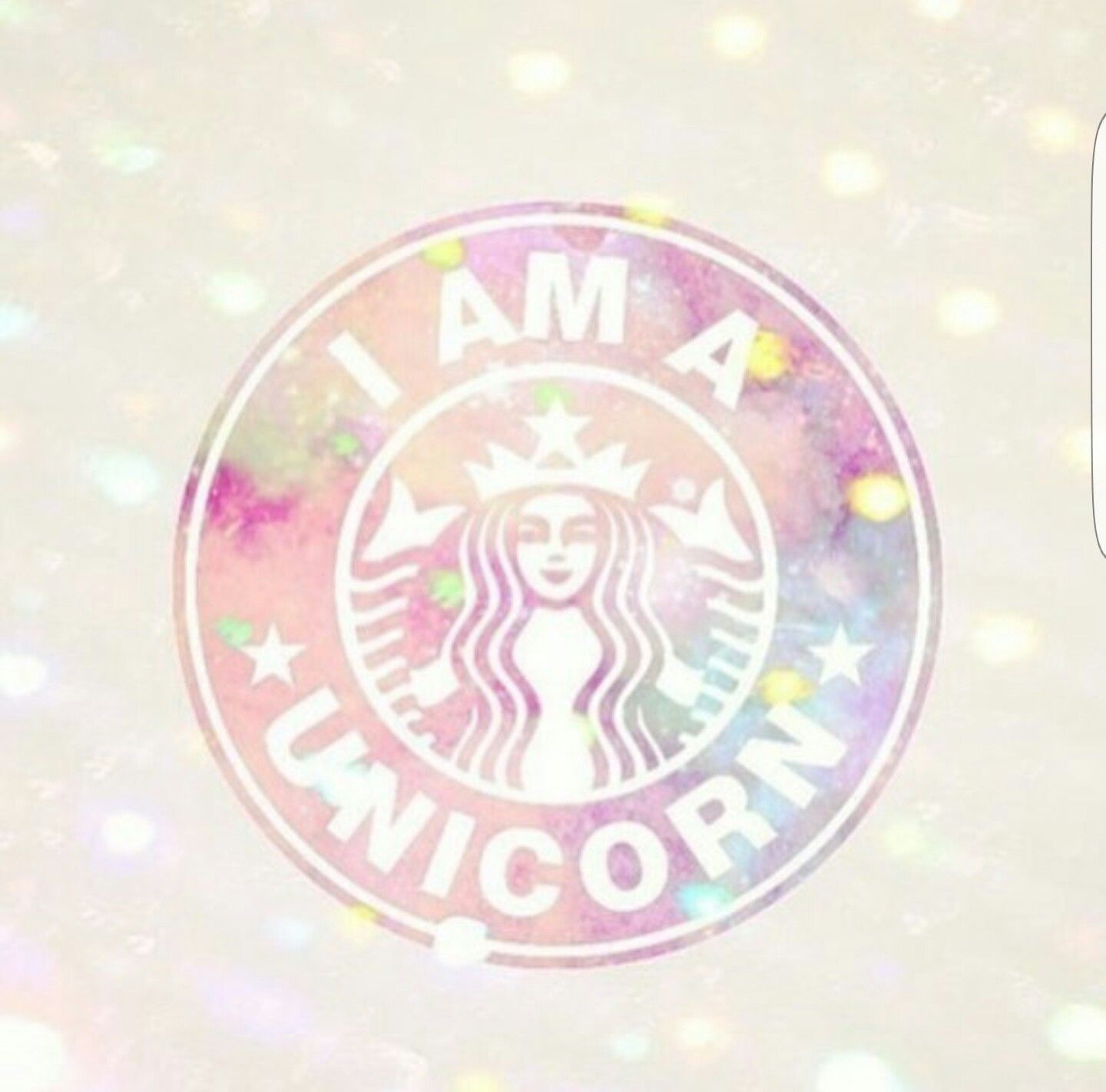 Bevande Starbucks unicorno kawaii, 1242x2208 Verticale, Telefono