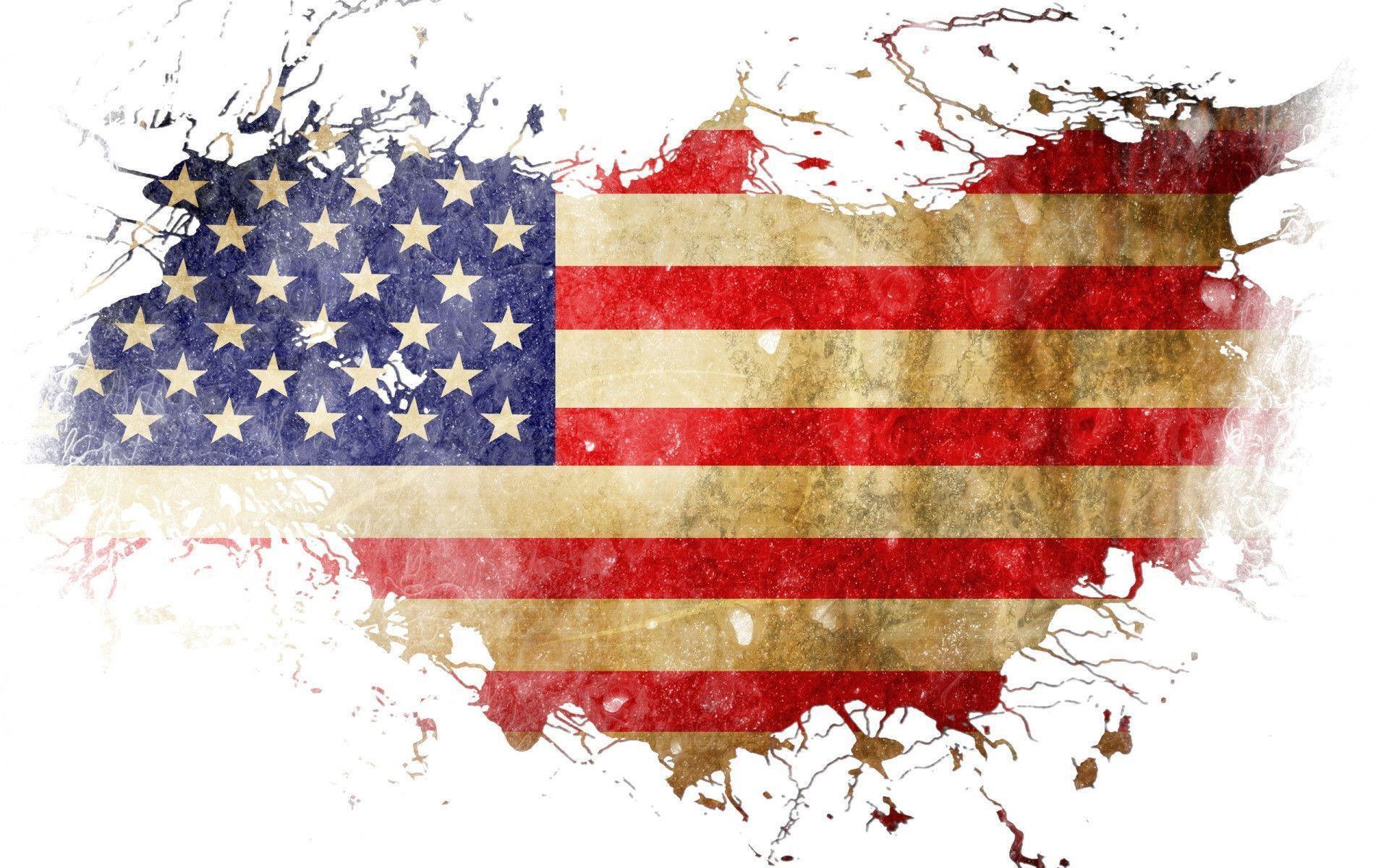 Bandiera americana testo Freedom, 1920x1080 Full HD, Desktop