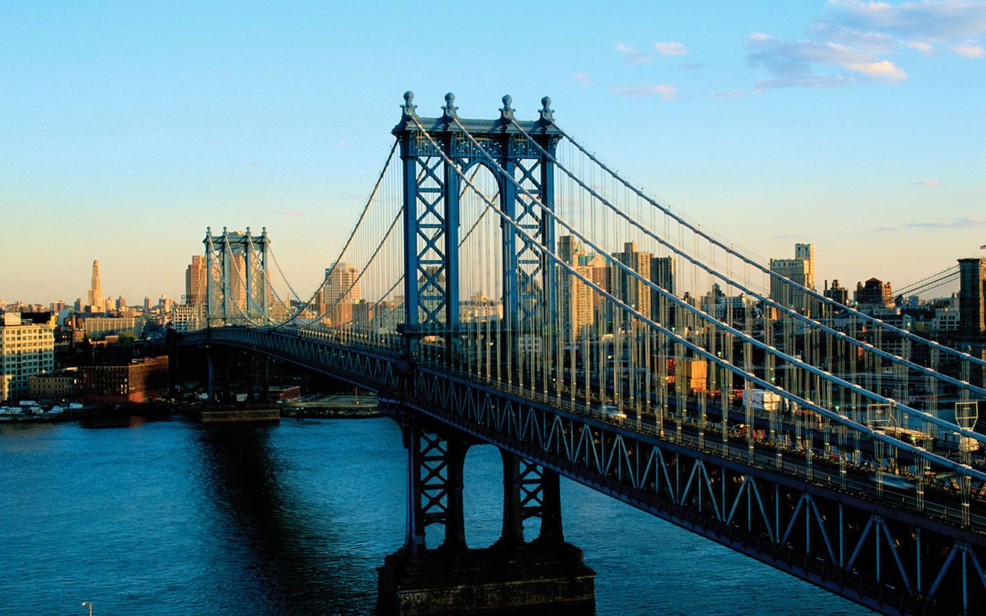 Manhattan Bridge New York, 1440x900 HD, Desktop