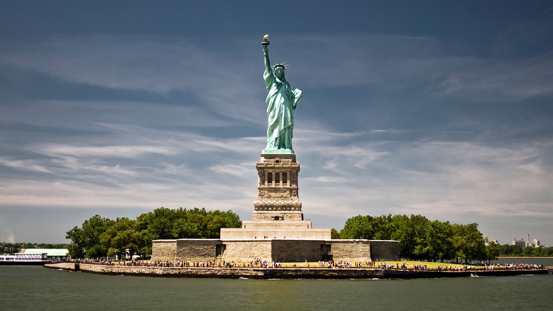 Statua della Libertà, New York, 1920x1080 Full HD 1080p, PC