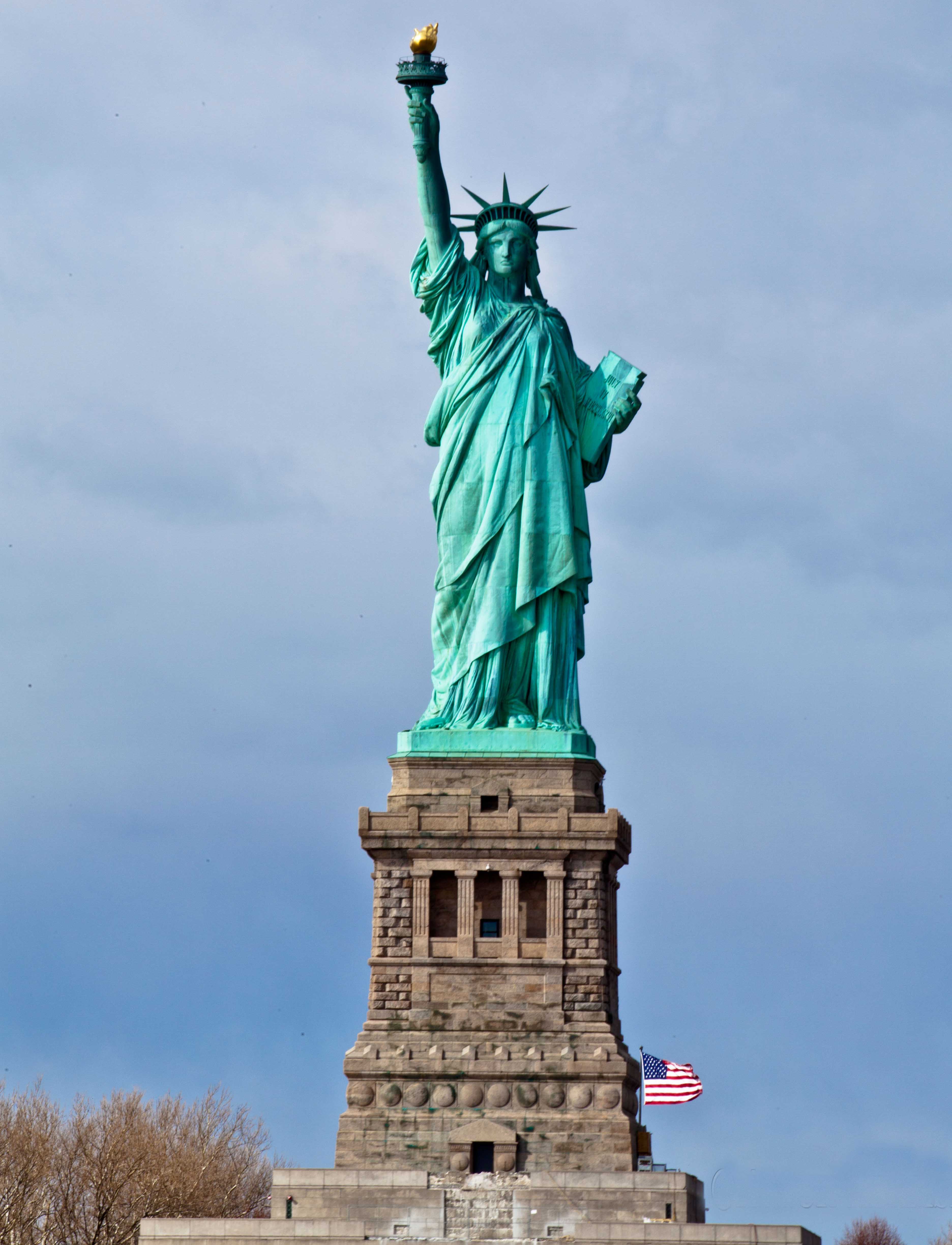 Statua della Libertà New York, 3744x4897 Full HD Verticale, Smartphone
