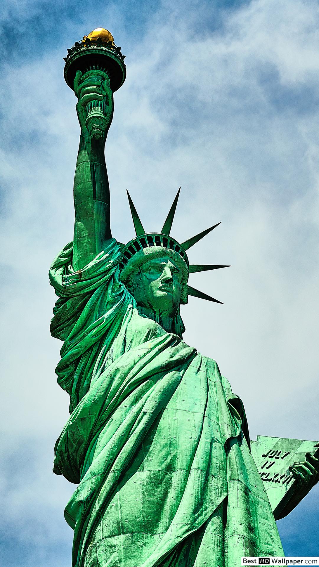 Statua della Libertà, New York, 1080x1920 Full HD Verticale, Samsung Galaxy