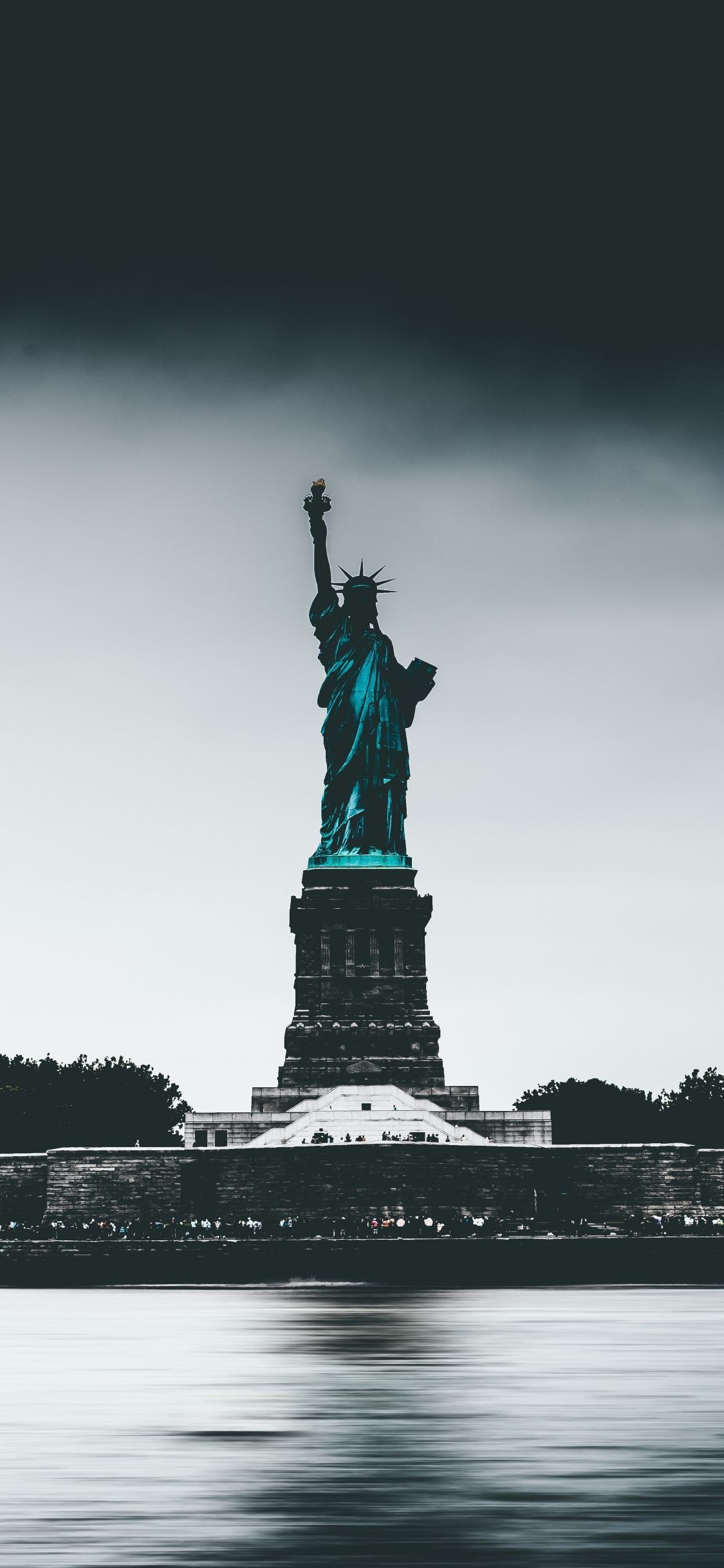 Statua della Libertà, New York, 1125x2436 Full HD Verticale, Smartphone