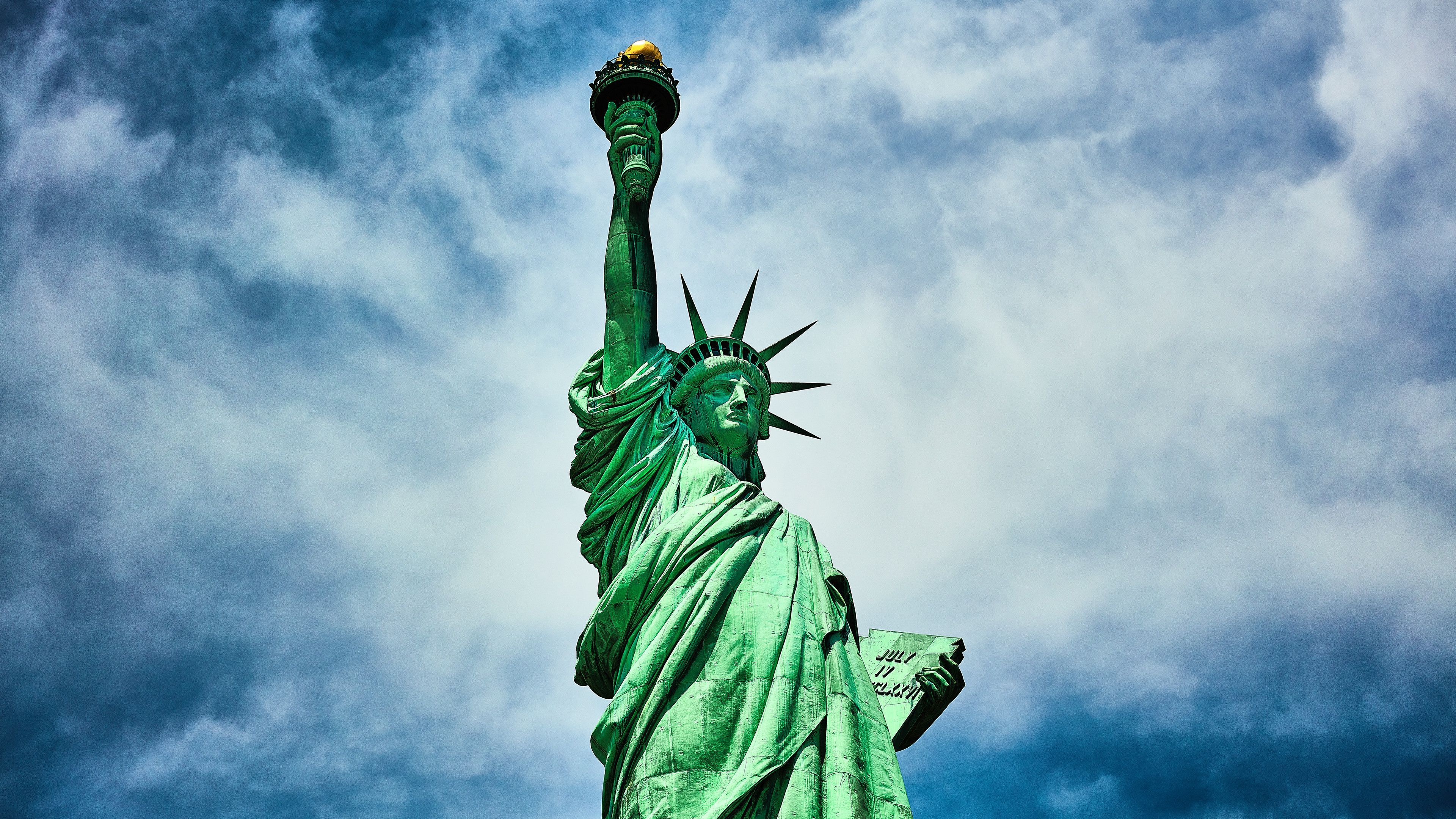 Statua della Libertà, New York, 3840x2160 4K Ultra HD, Monitor 4K