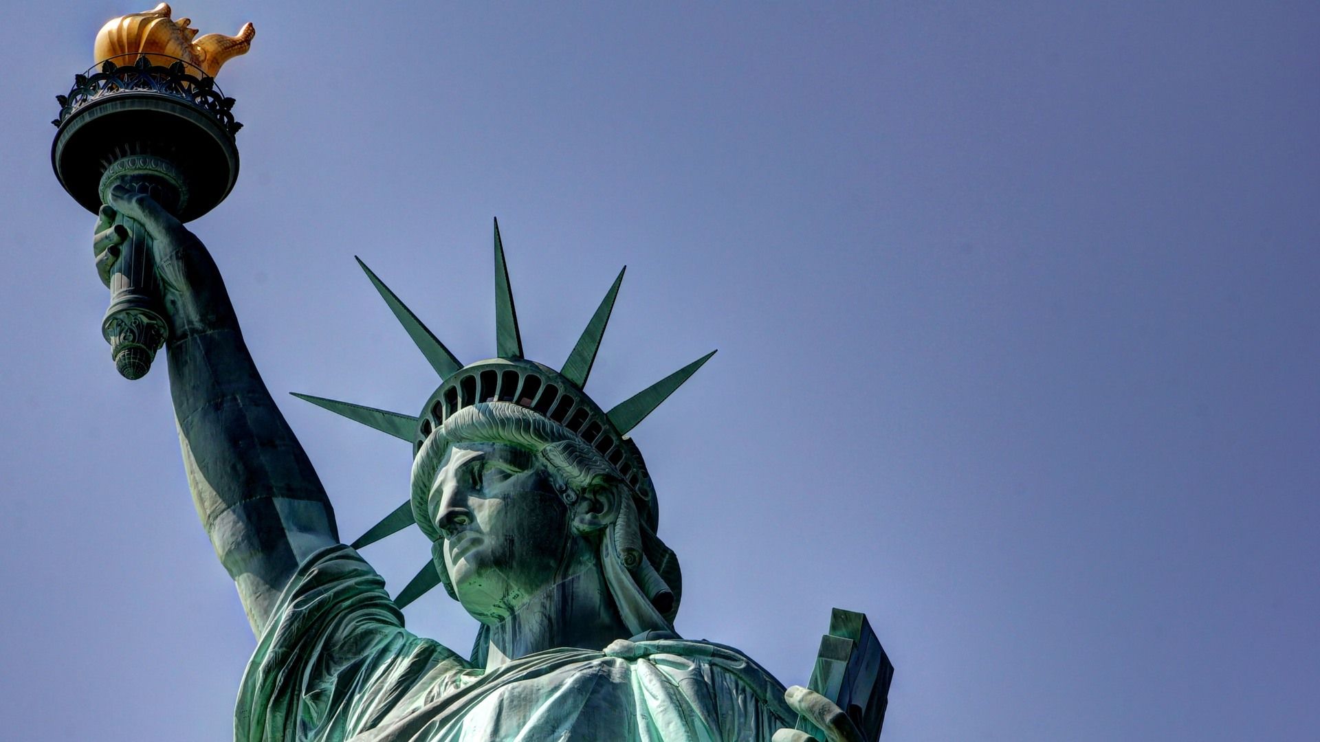 Statua della Libertà, New York, 1920x1080 Full HD 1080p, Laptop