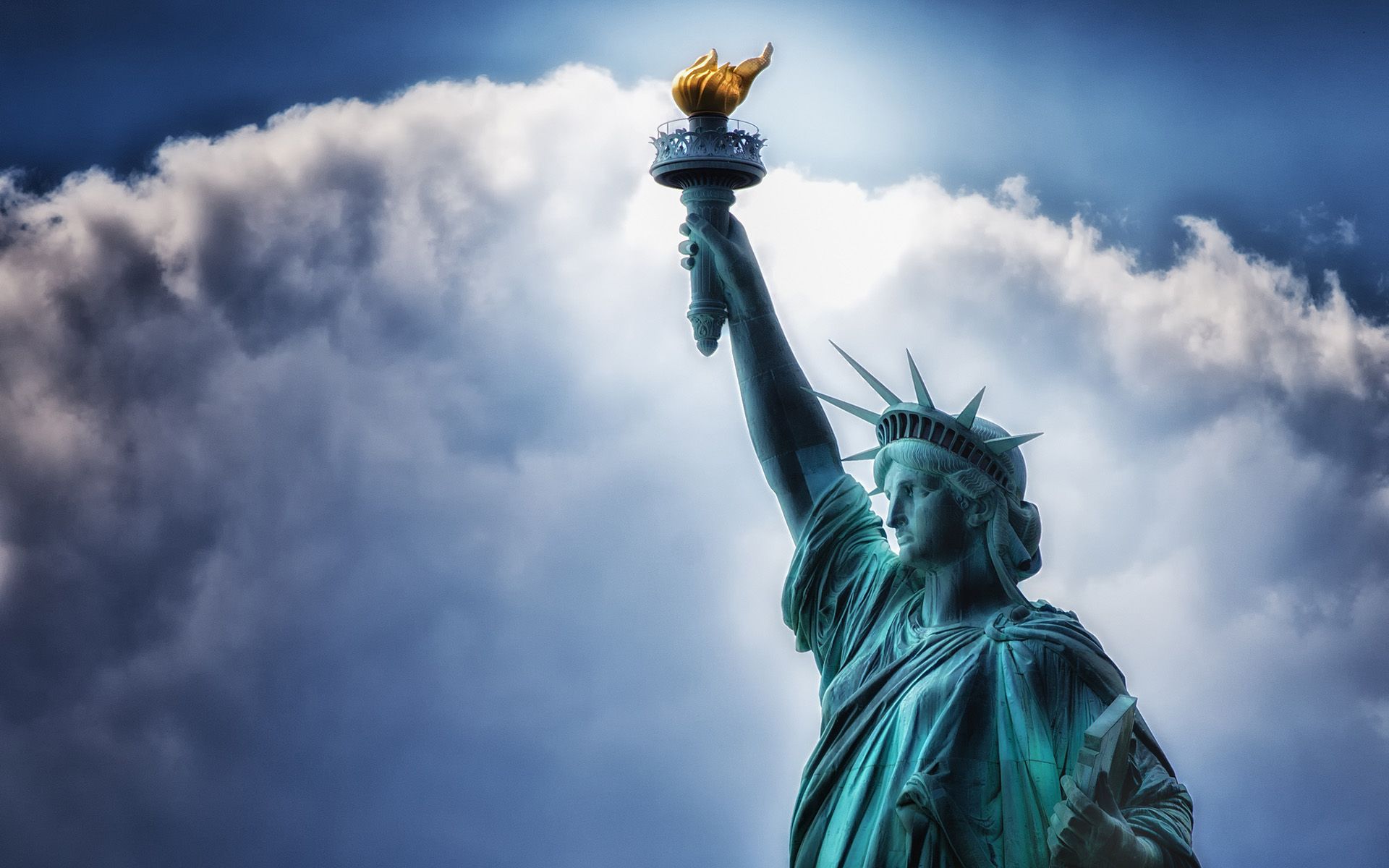 Statua della Libertà, New York, 1920x1200 Full HD+, Desktop