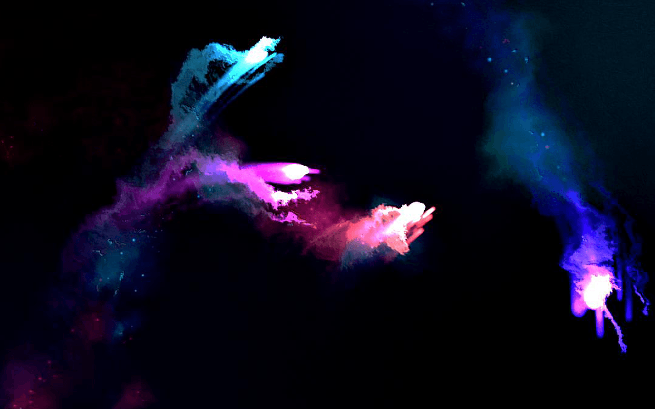 Logo neon uccello e coltello, 1080x1920 Full HD Verticale, iPhone