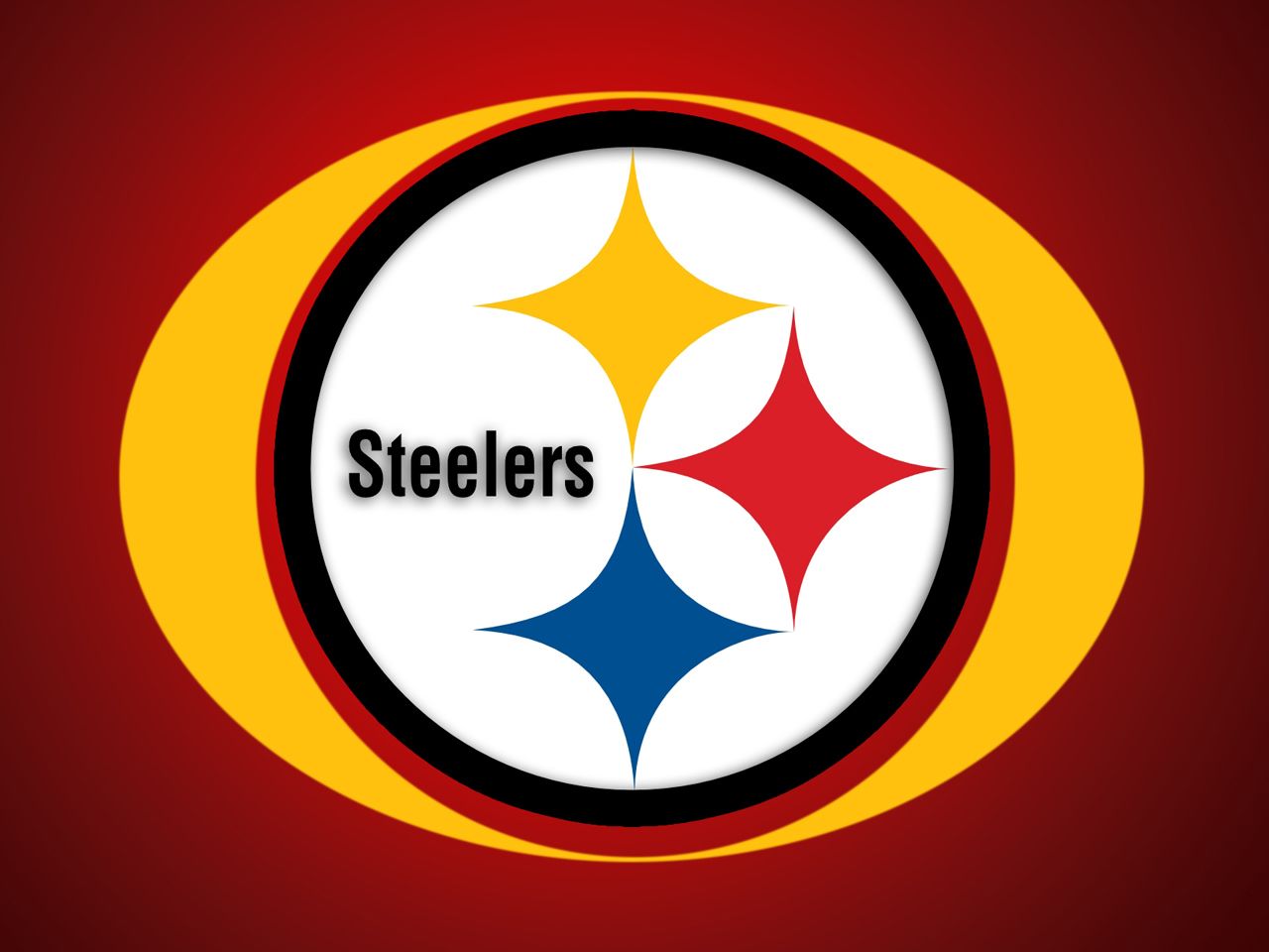 Logo astratto Steelers rosso, 1280x960 HD, Desktop