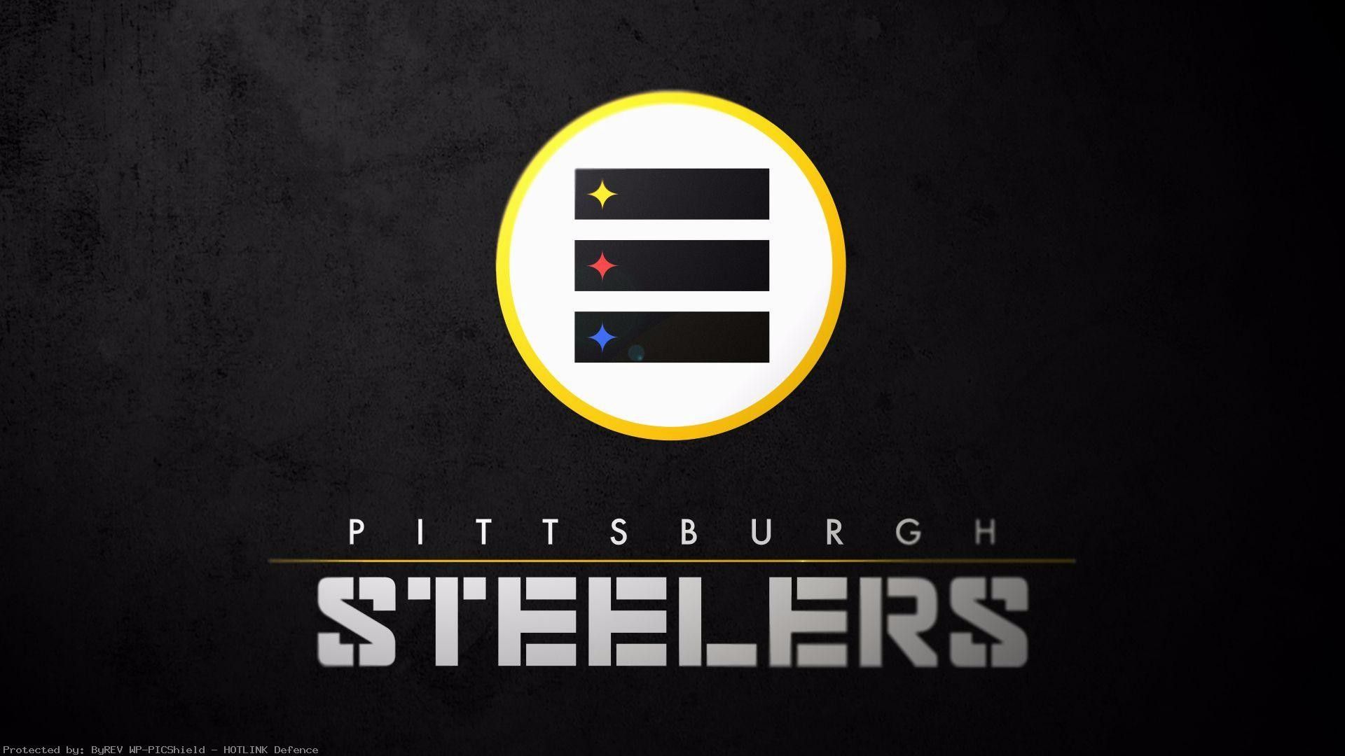 Logo astratto Pittsburgh Steelers, 1920x1080 1080p, PC Desktop