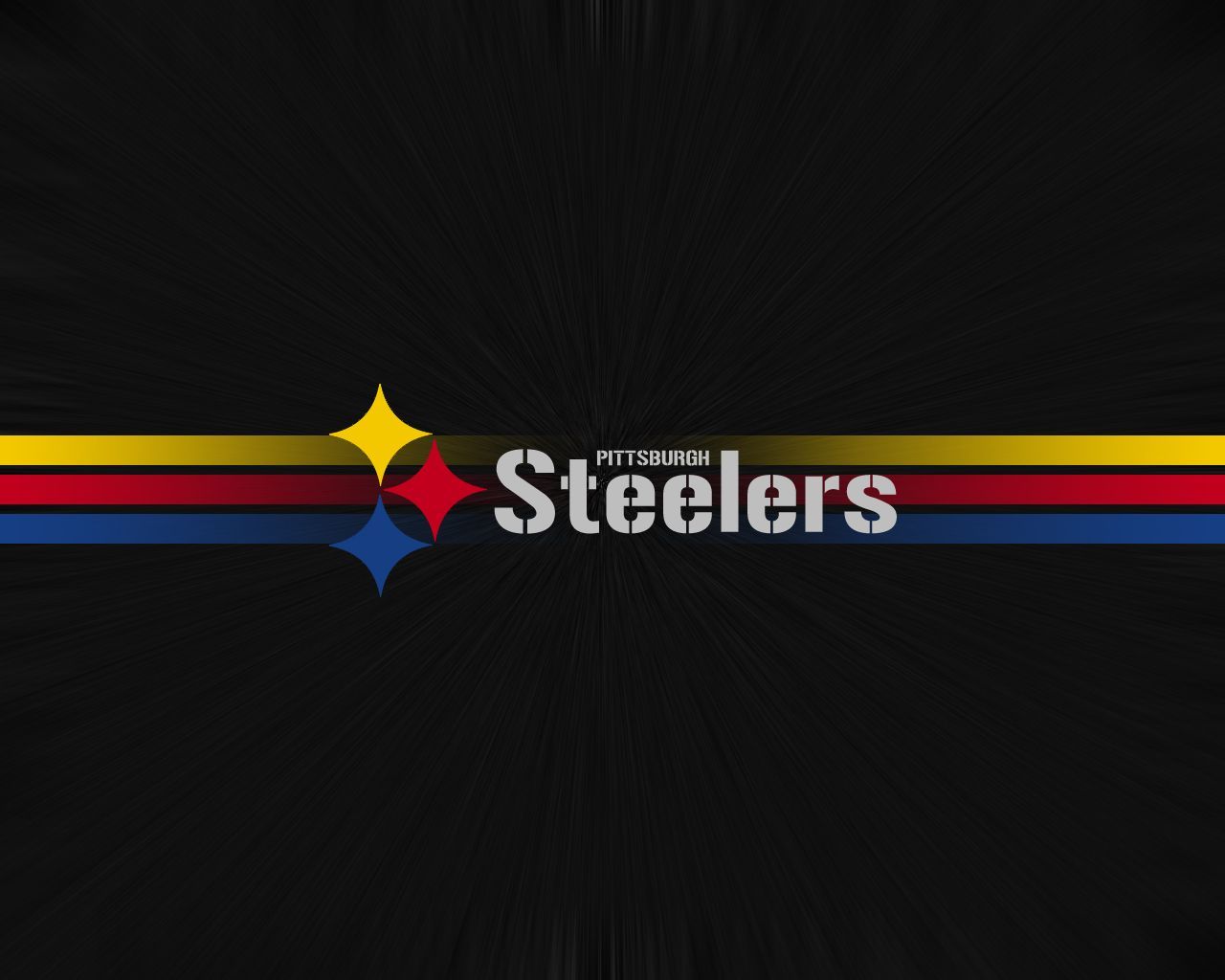 Logo Pittsburgh Steelers astratto, NFL, 1280x1024 HD, Desktop