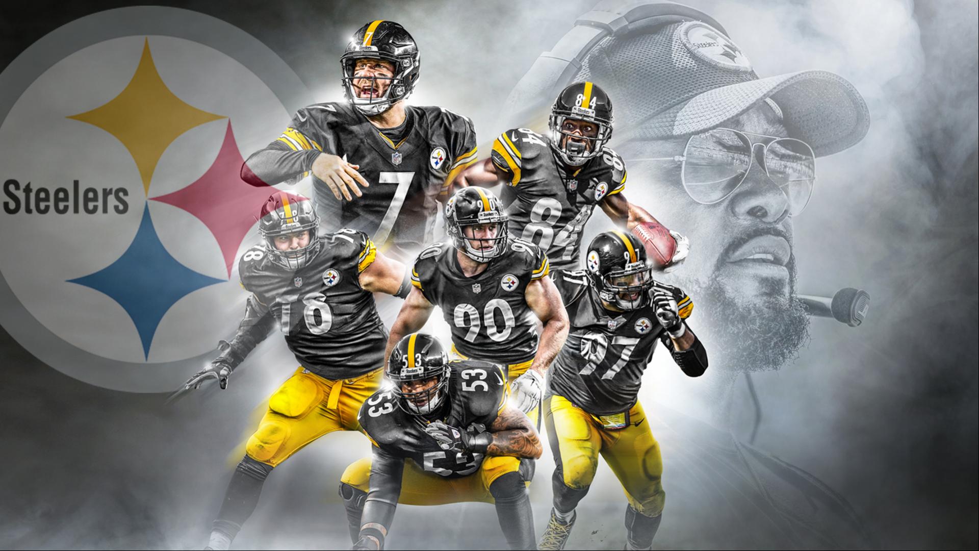 Giocatori e allenatore Steelers, 1920x1080 1080p, Desktop