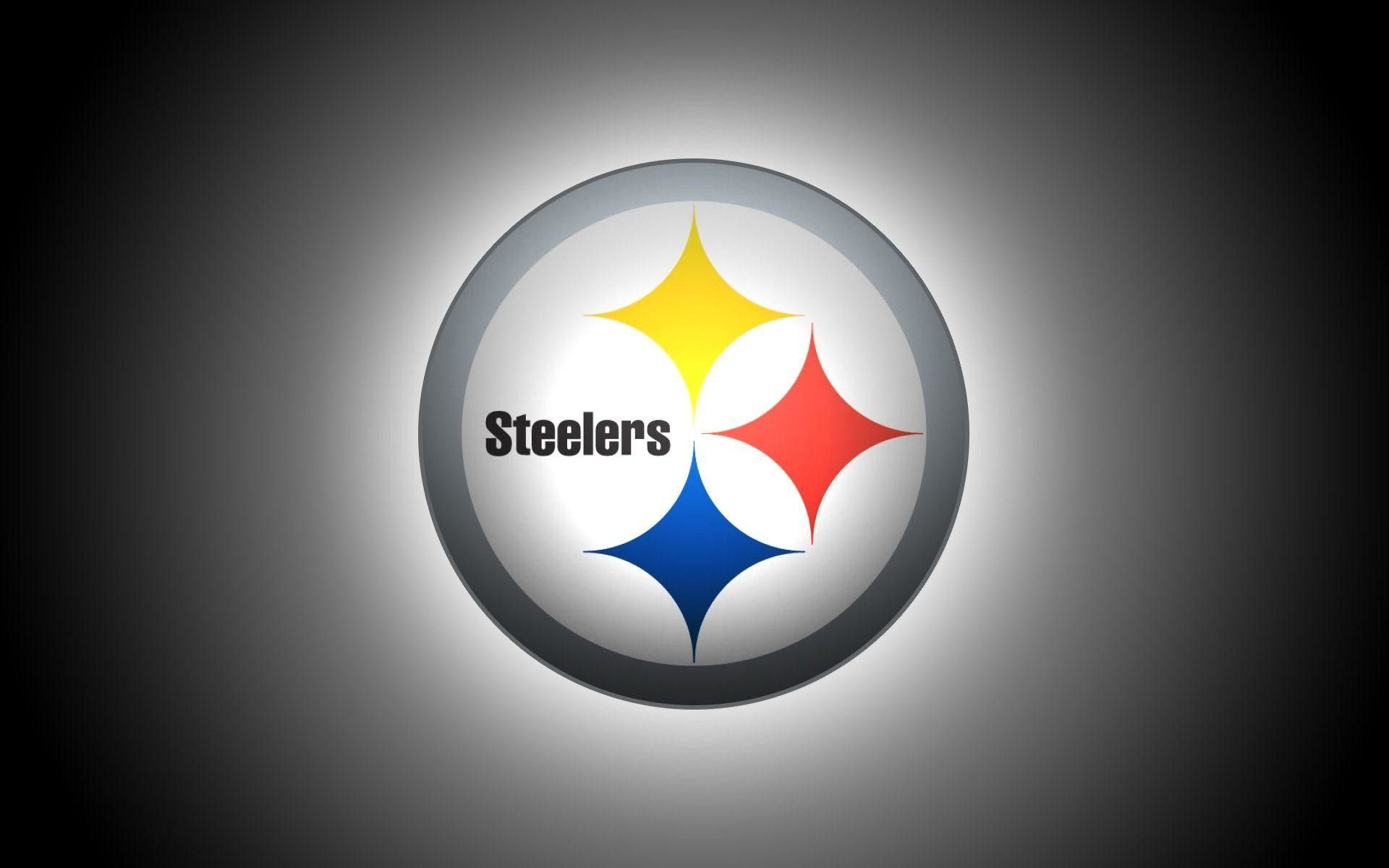 Logo Steelers cerchio metallico, 1920x1200 WUXGA, iMac