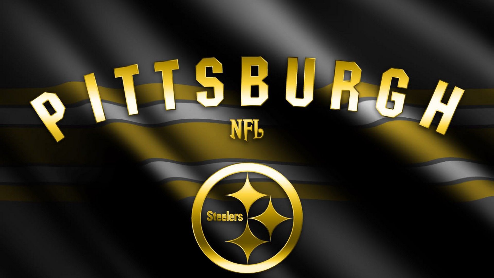 Logo Pittsburgh Steelers NFL, 1920x1080 1080p, Desktop