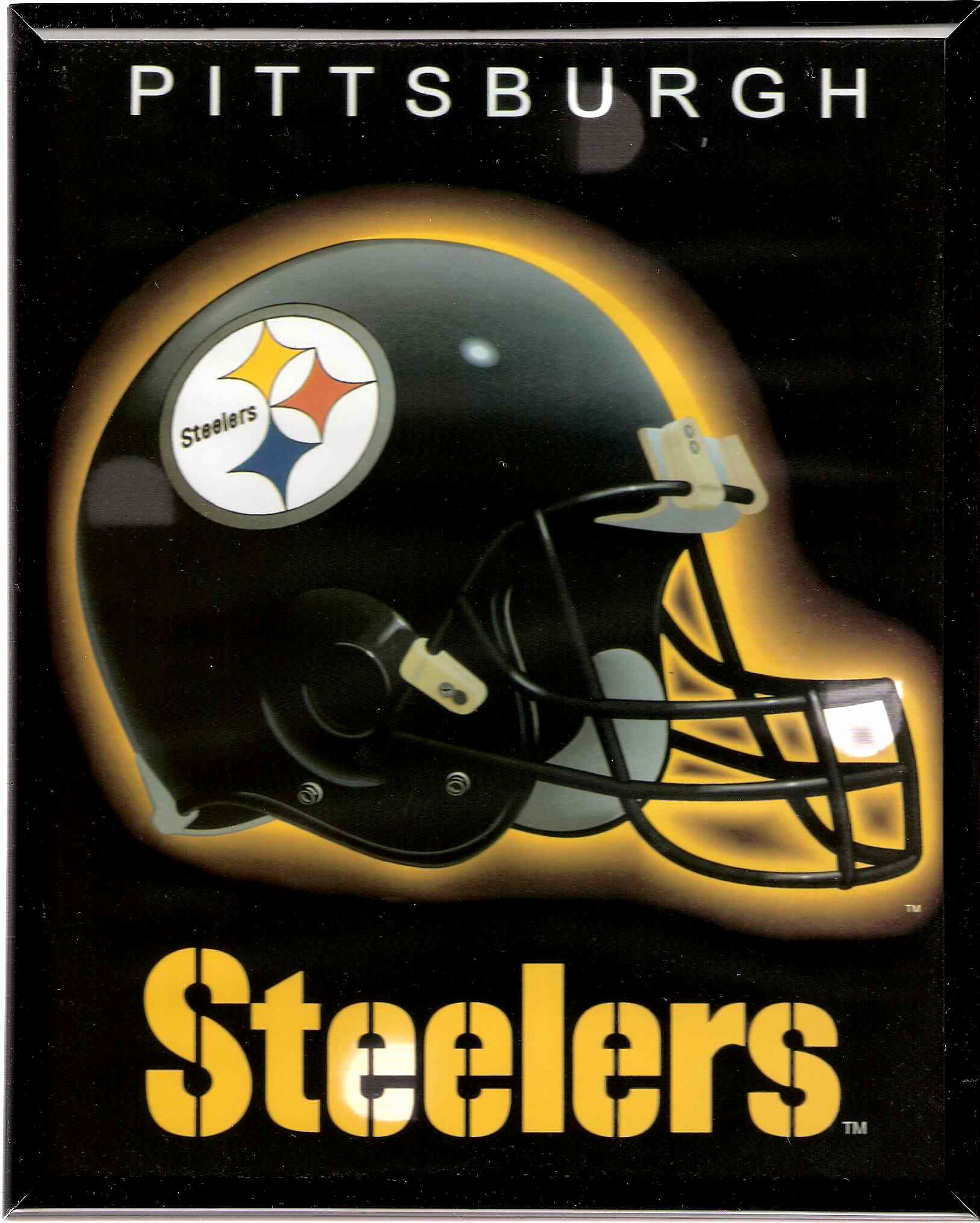 Casco Pittsburgh Steelers nero, 1628x2030 Full HD Verticale, iPhone