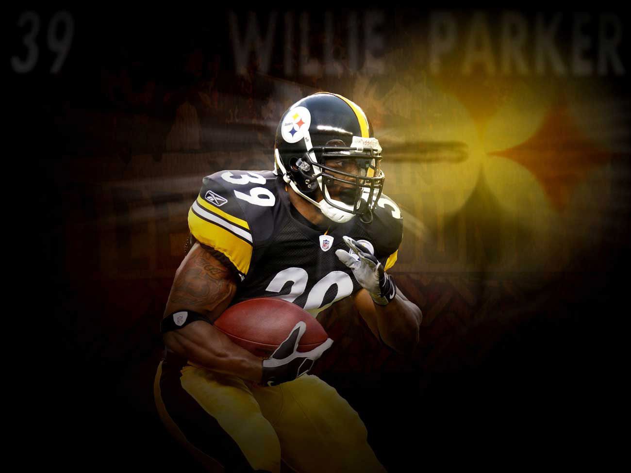 Willie Parker Steelers giocatore football, 1300x975 720p, PC