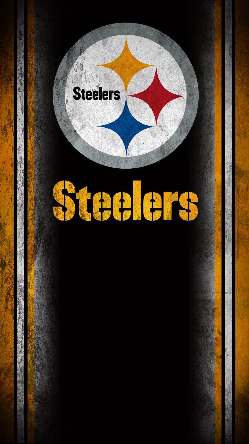 Logo Pittsburgh Steelers NFL, 860x1530 Full HD Verticale, iPhone