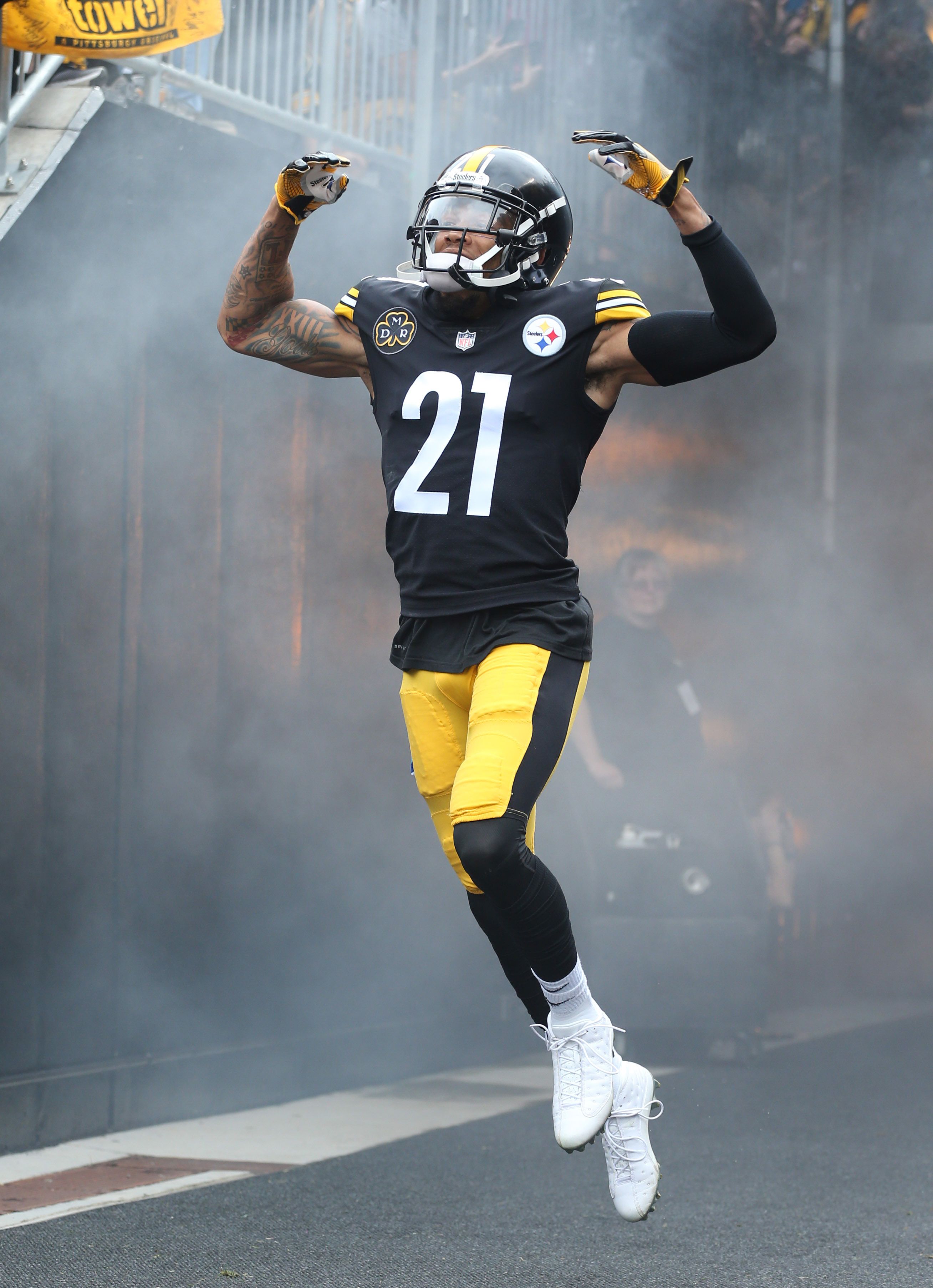 Giocatore football Steelers numero 21, 2616x3612 Verticale, iPhone Pro