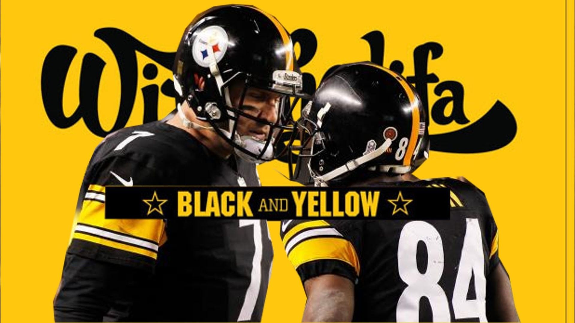 Giocatori football Steelers giallo nero, 1920x1080 1080p, PC Desktop