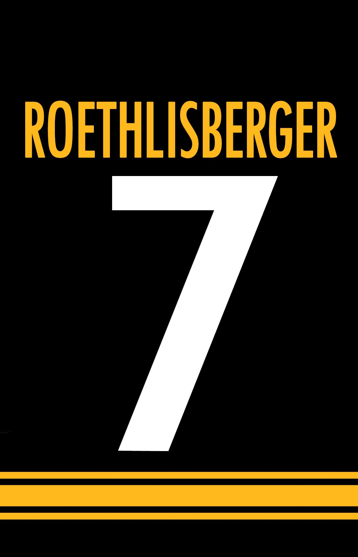 Maglia Roethlisberger numero 7, 1140x1772 Full HD Verticale, iPhone Air