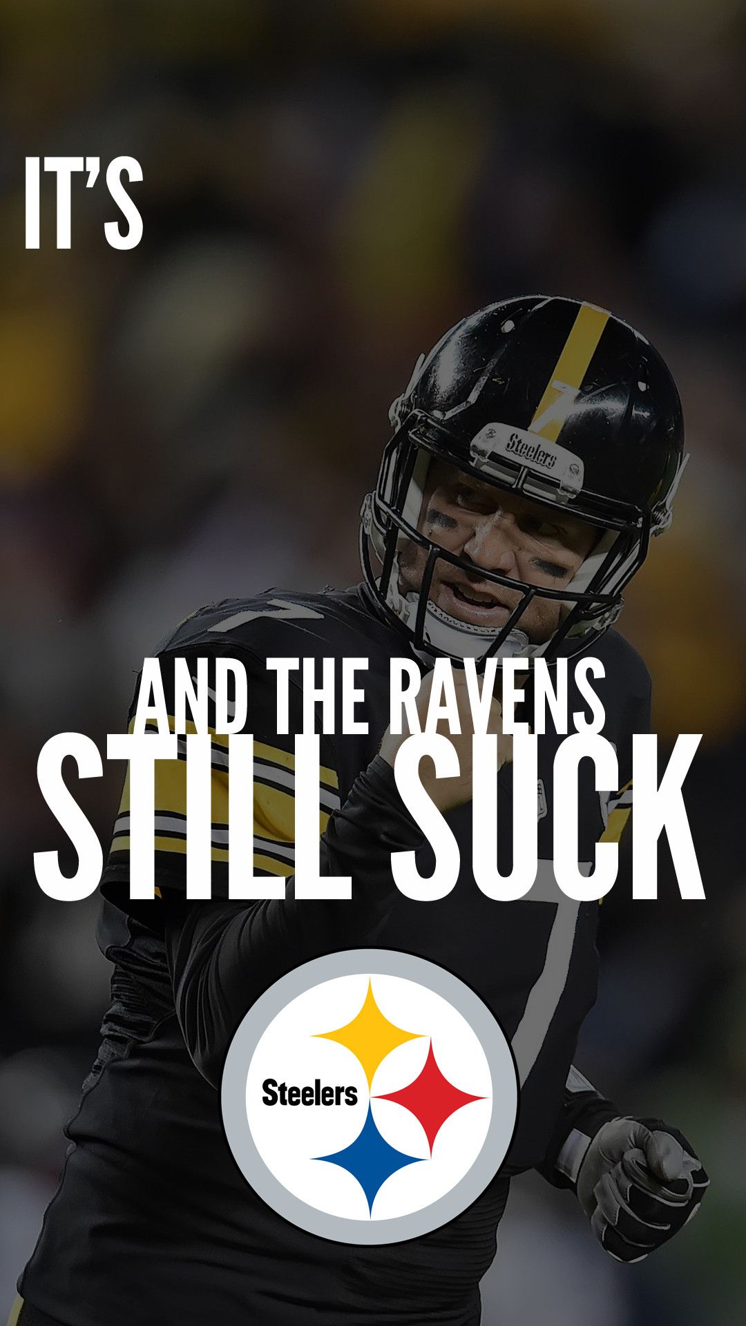 Giocatore Steelers logo squadra, 1080x1920 Full HD Verticale, iPhone Pro