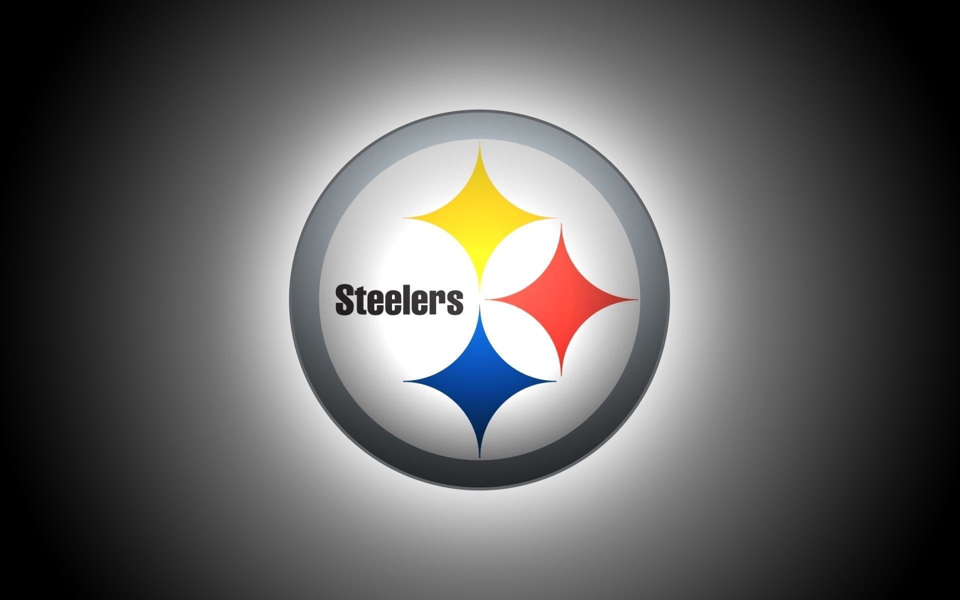Logo Pittsburgh Steelers NFL, 1920x1200 Full HD+ WUXGA, Monitor Gaming