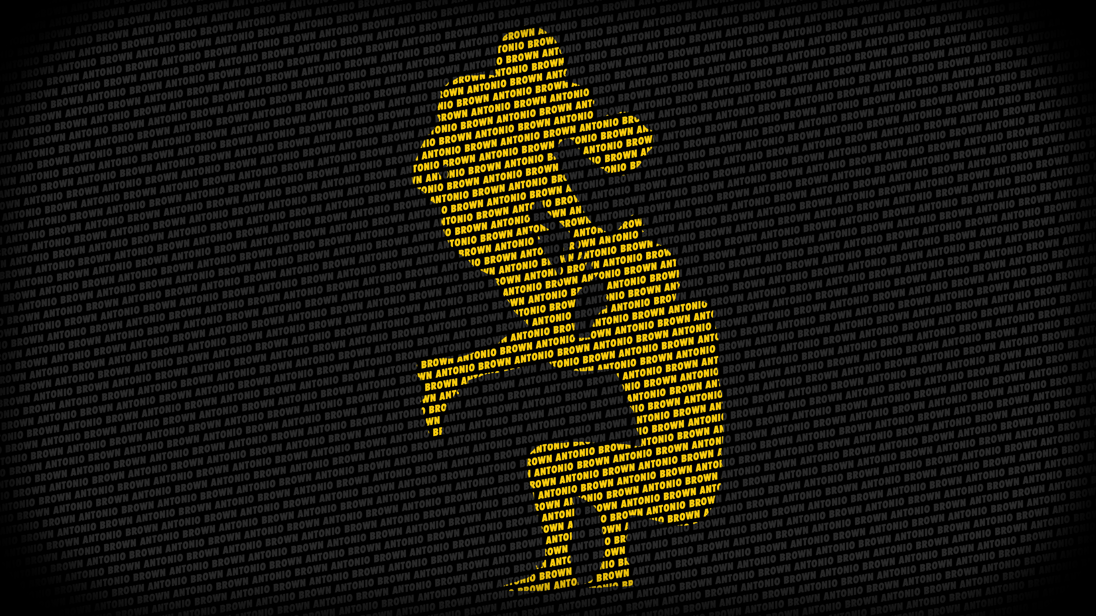 Silhouette giocatore football testo giallo, 3840x2160 4K Ultra HD, Desktop