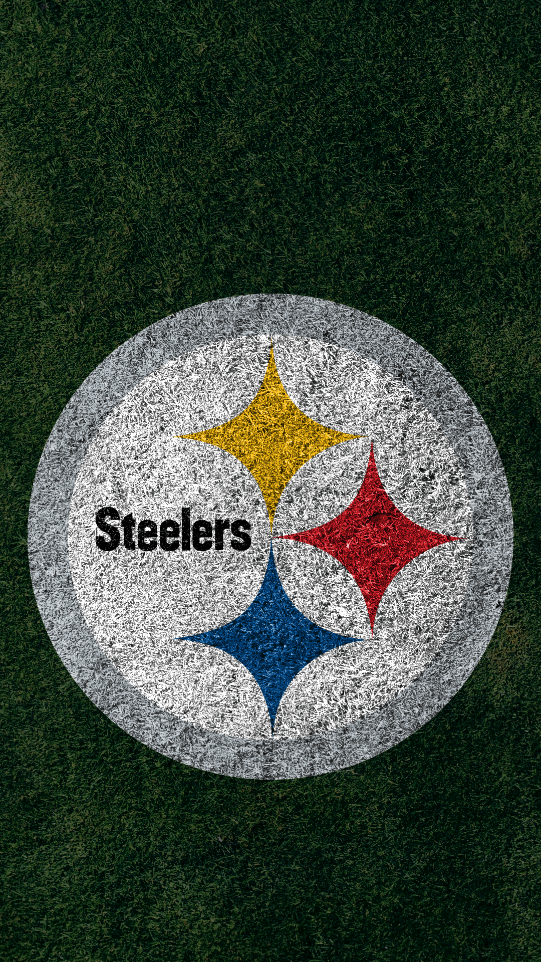 Logo Pittsburgh Steelers erba, 1080x1920 Full HD Verticale, Smartphone